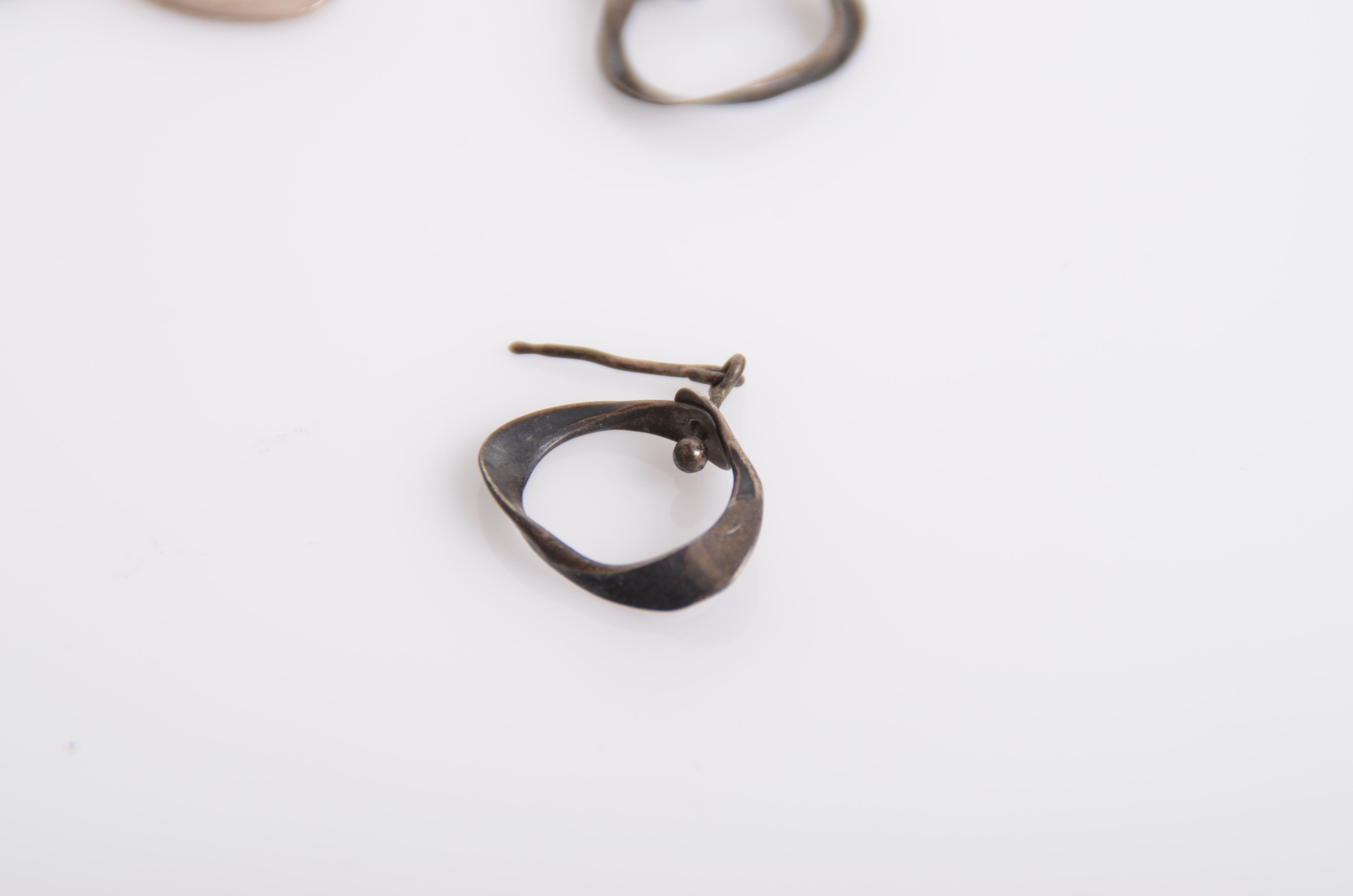 Collection of Vintage Sterling Silver Dangle Earrings Including Dan Jackson Navajo