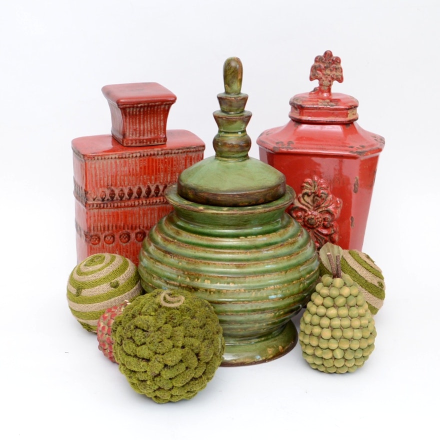 Home Decor Pottery Vases and Accents