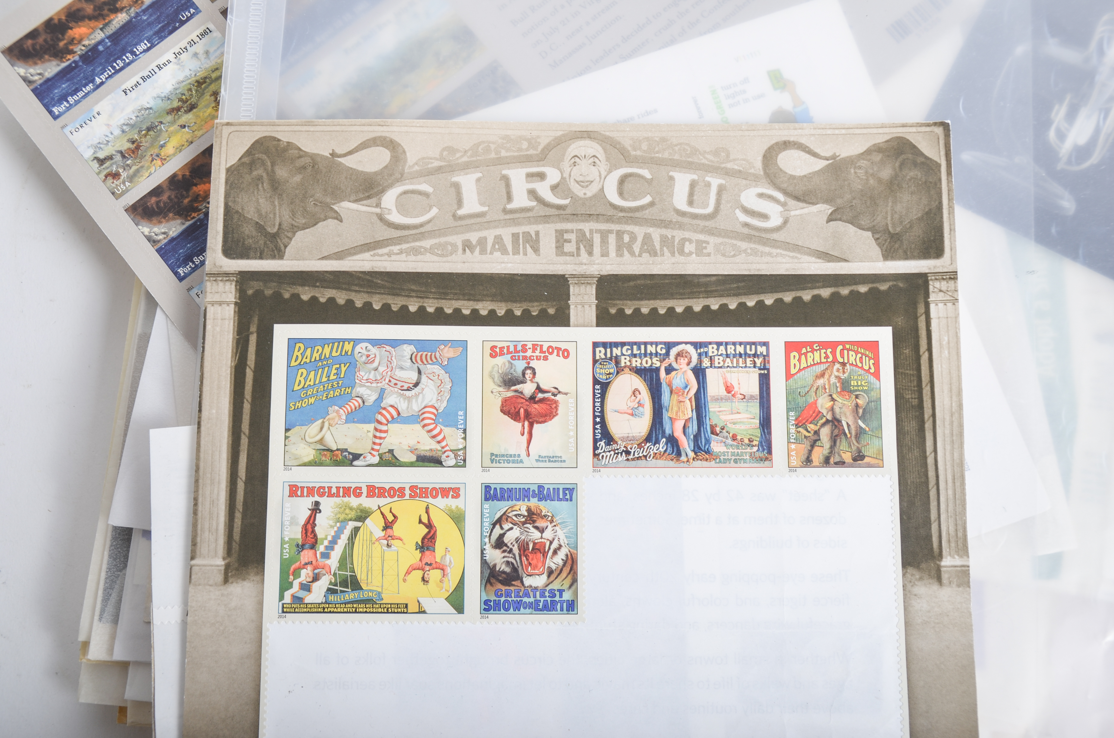 Collection of Contemporary Commemorative Stamp Sets