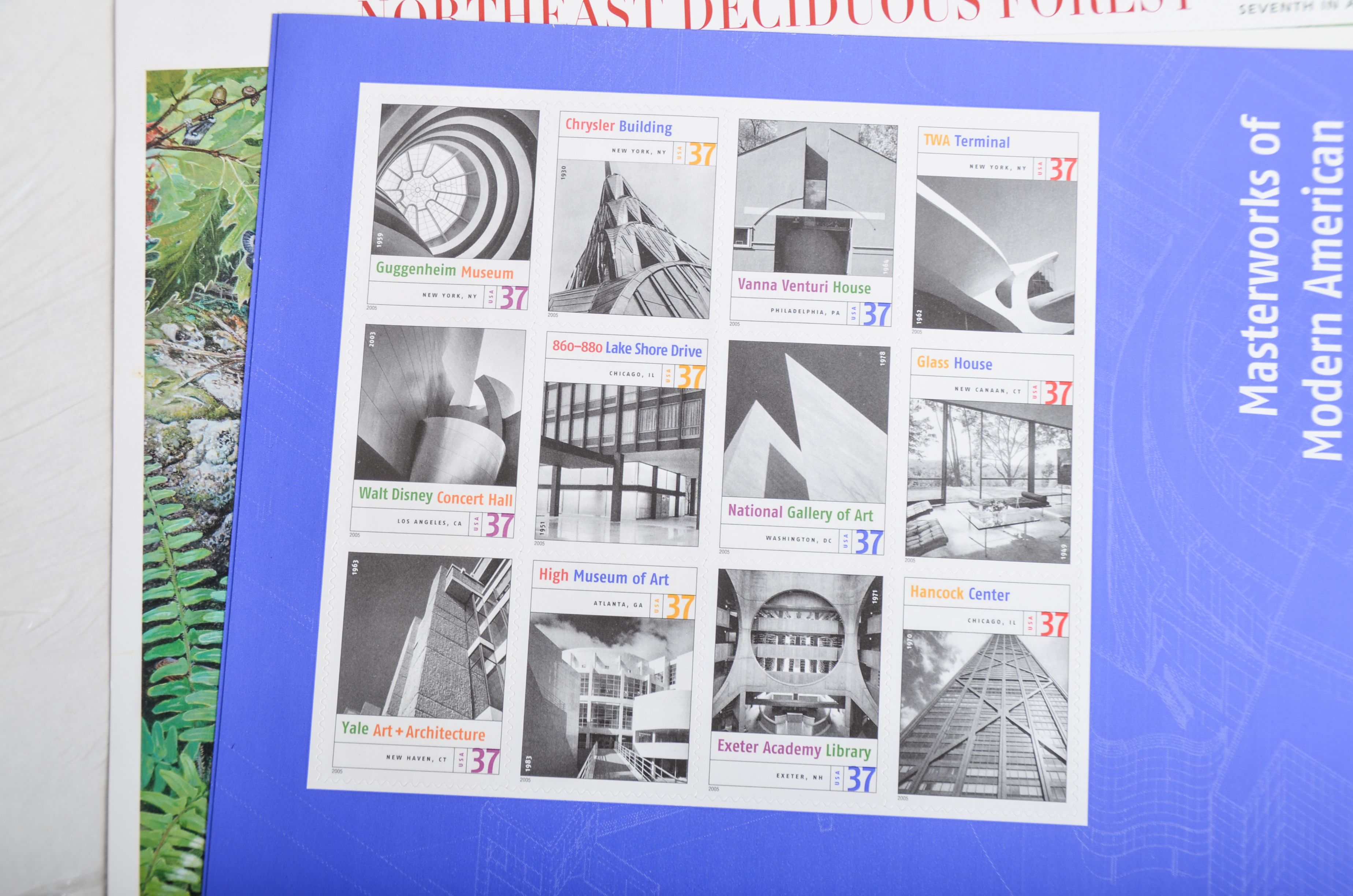 Collection of Contemporary Commemorative Stamp Sets