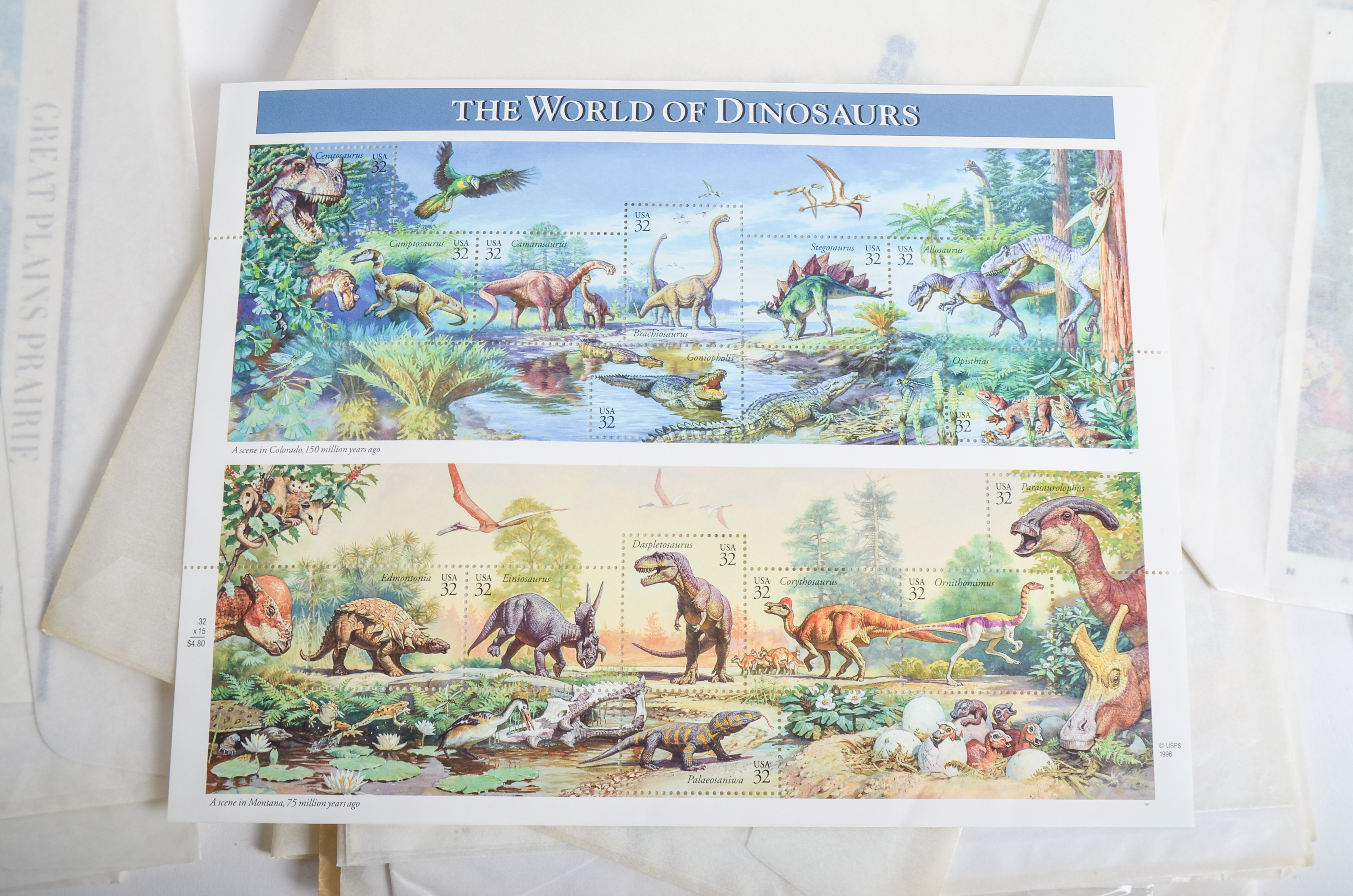 Collection of Contemporary Commemorative Stamp Sets