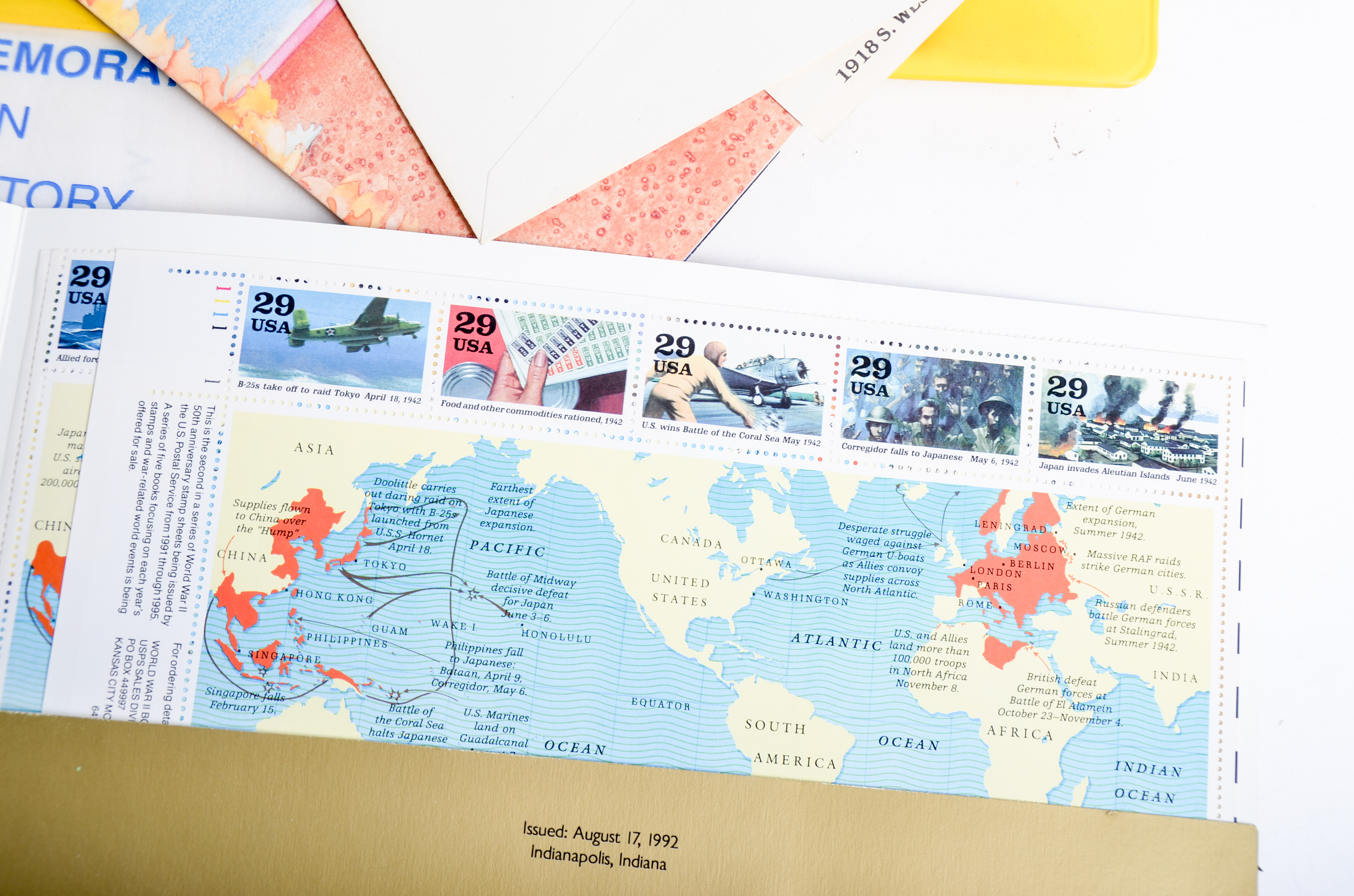 Vintage Stamp Collection