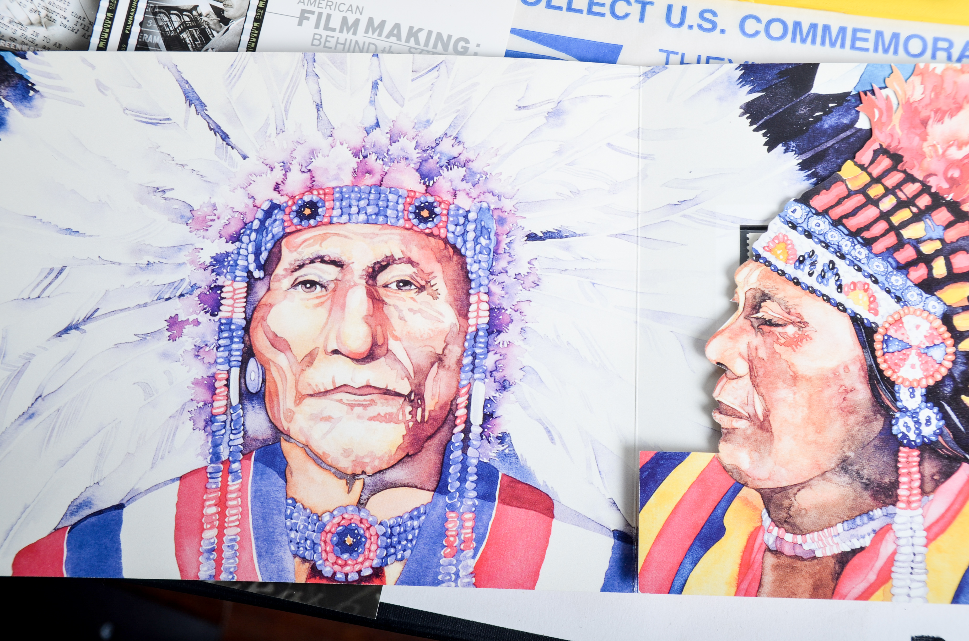 Vintage Stamp Collection