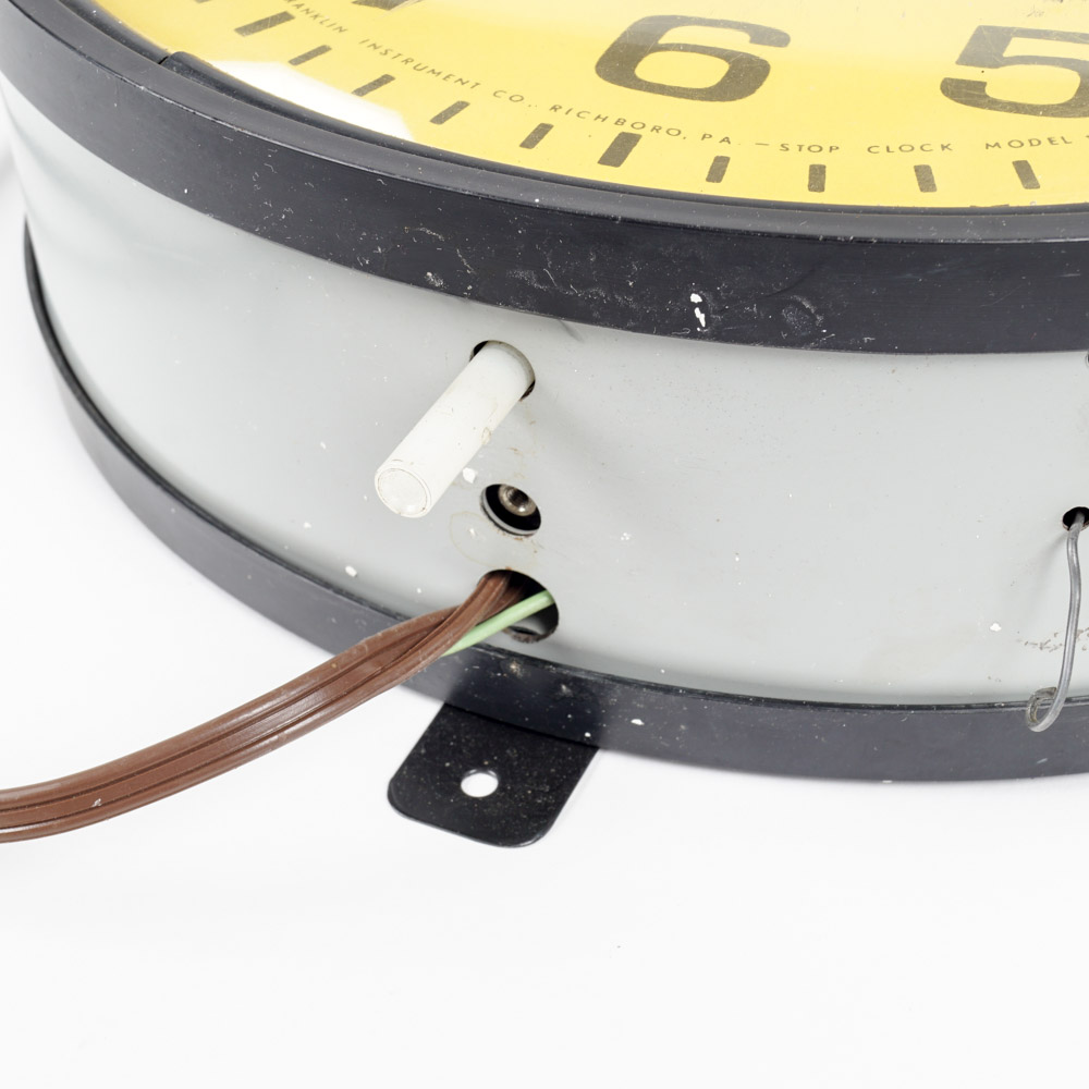 Vintage "Explosion Proof" Franklin Wall Clock