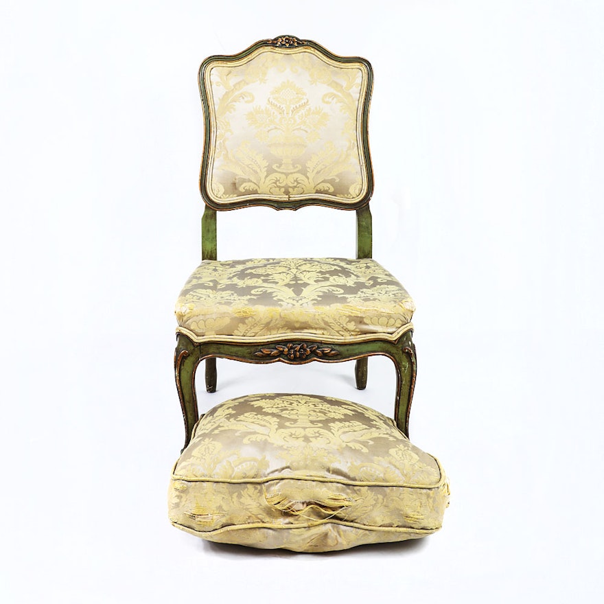 French Provincial Parlor Chair