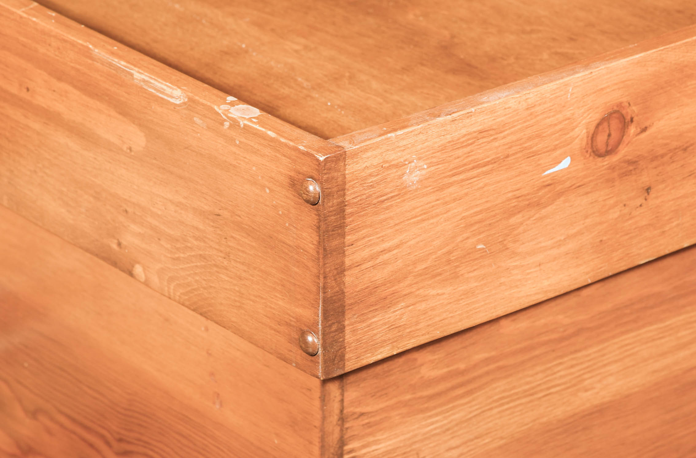 Vintage Pair of Twin Beds and Desk by Habitant