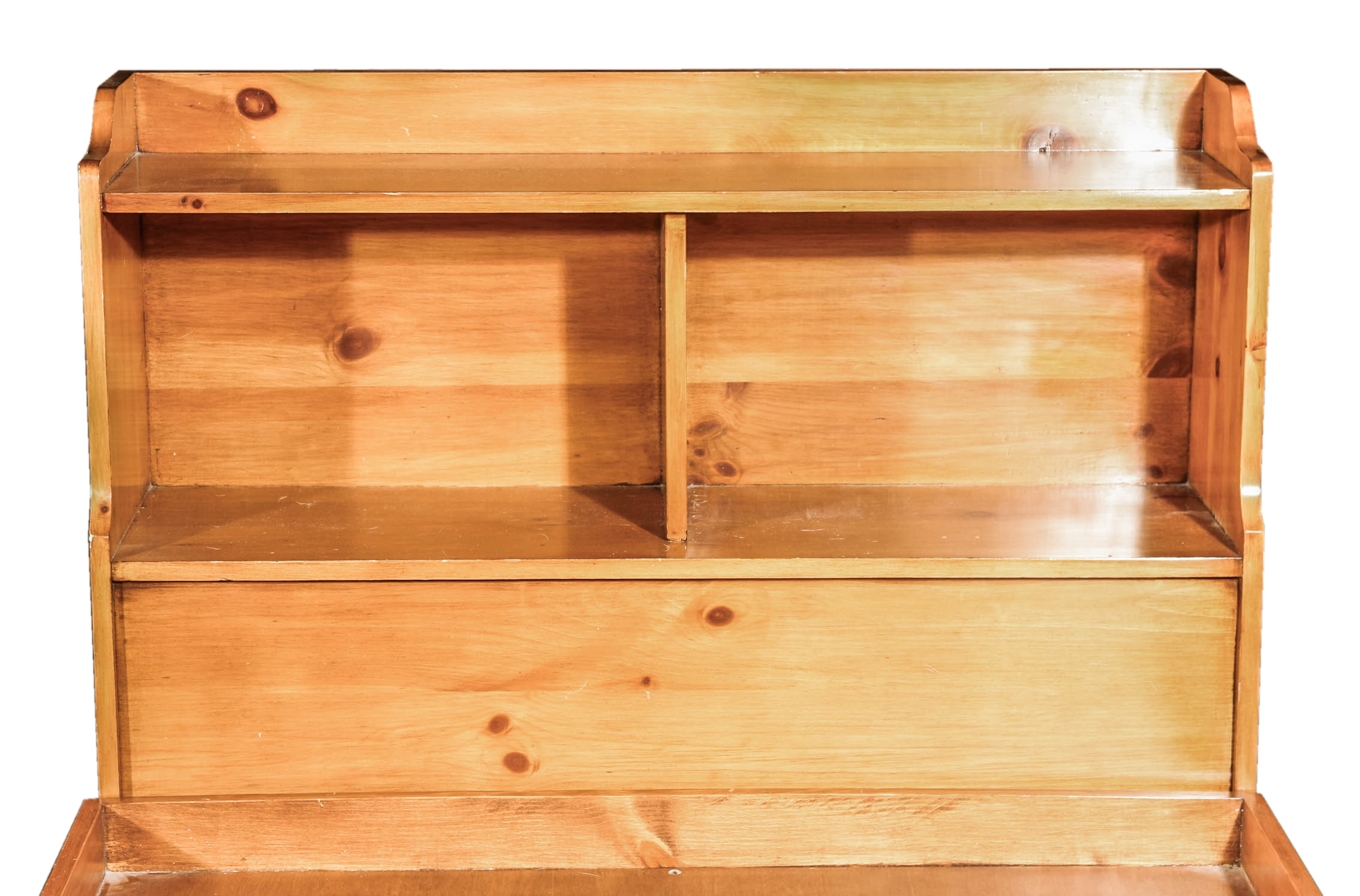 Vintage Pair of Twin Beds and Desk by Habitant