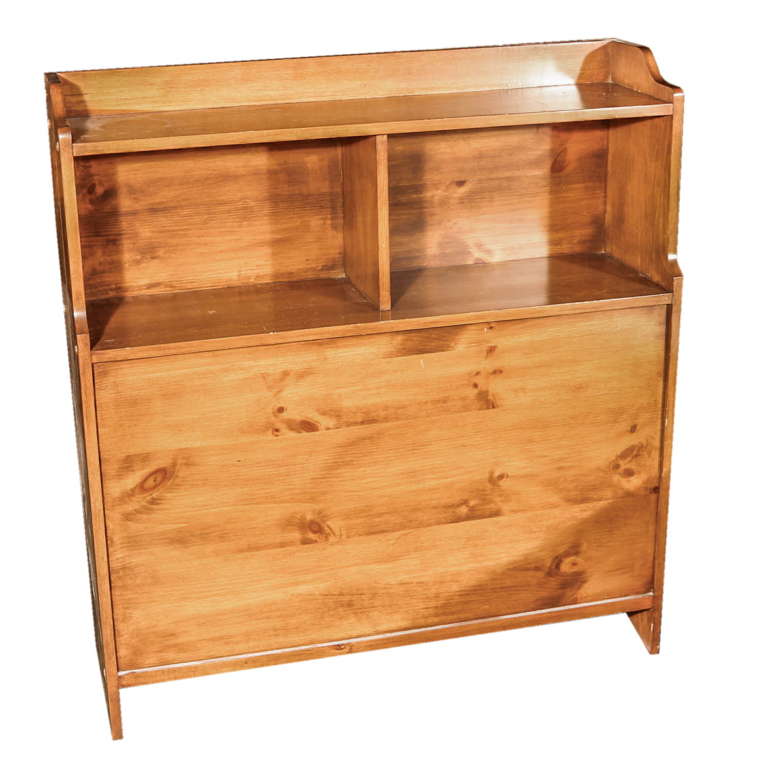 Vintage Pair of Twin Beds and Desk by Habitant