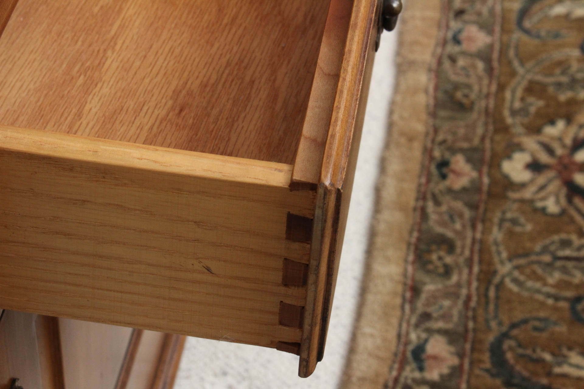 Federal Style Copper Lined Storage Cabinet