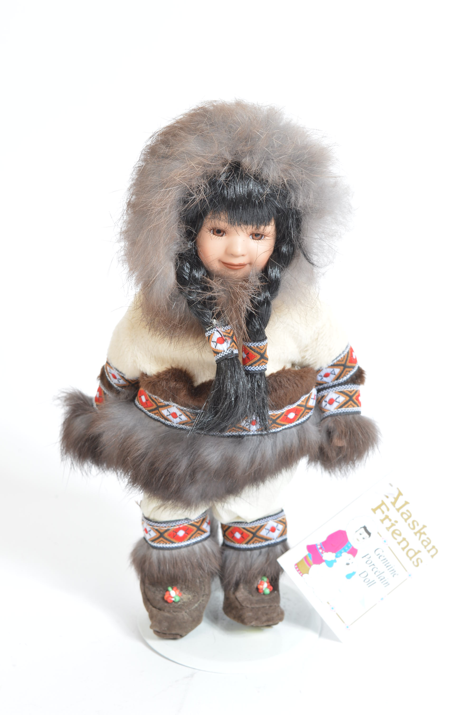 Porcelain Dolls with Hand Painted Details