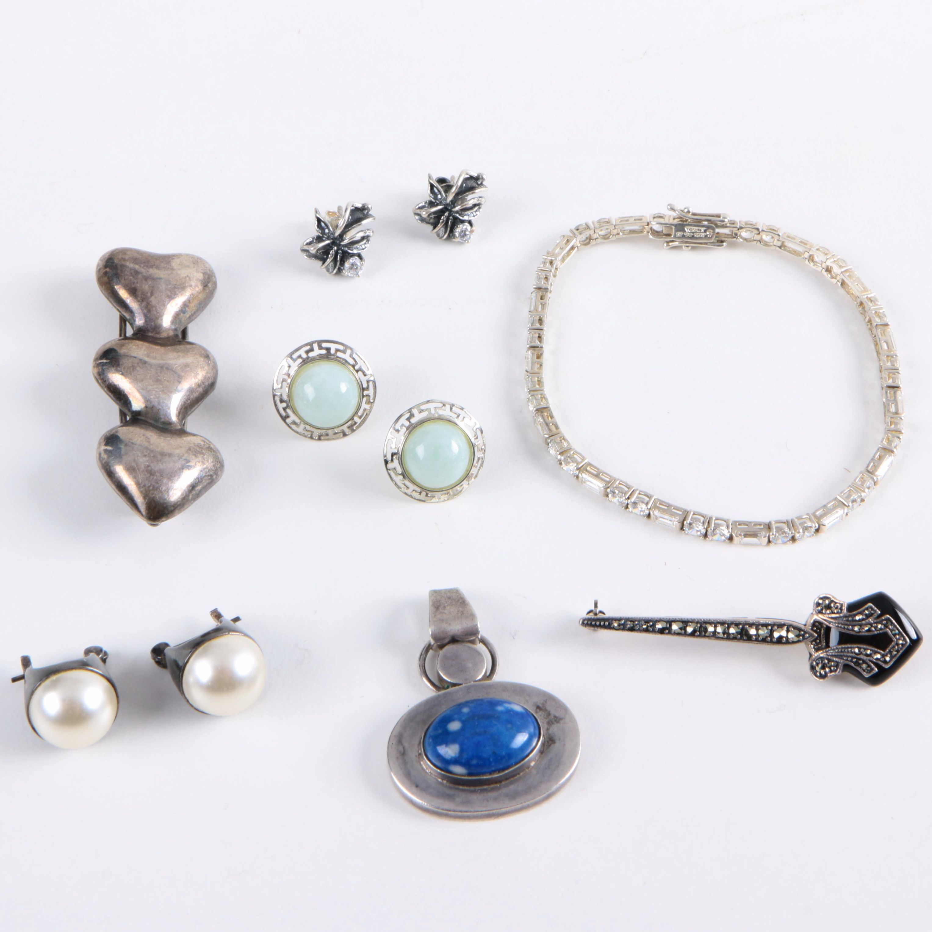 Sterling Silver and Gemstone Jewelry