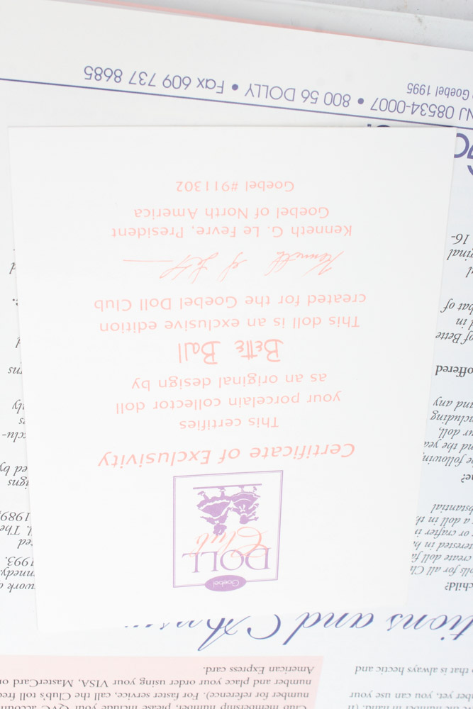 Goebel Doll Collection