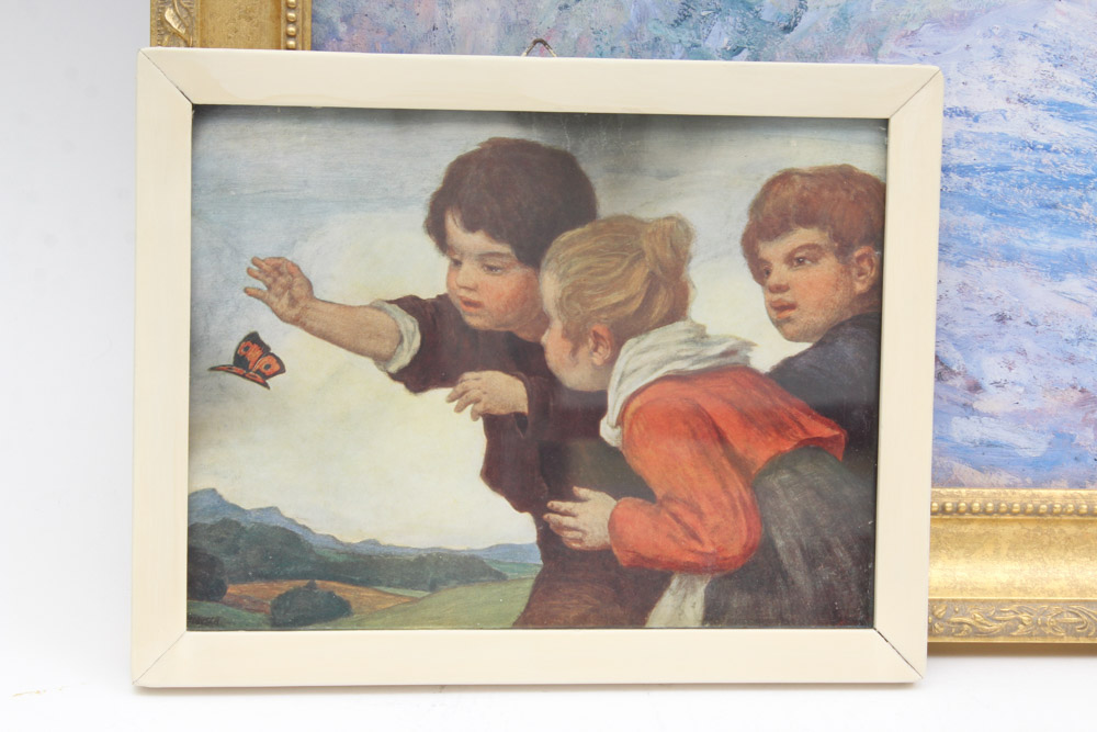 Offset Lithographs with Monet Poster