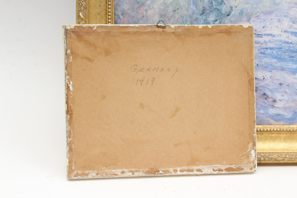 Offset Lithographs with Monet Poster