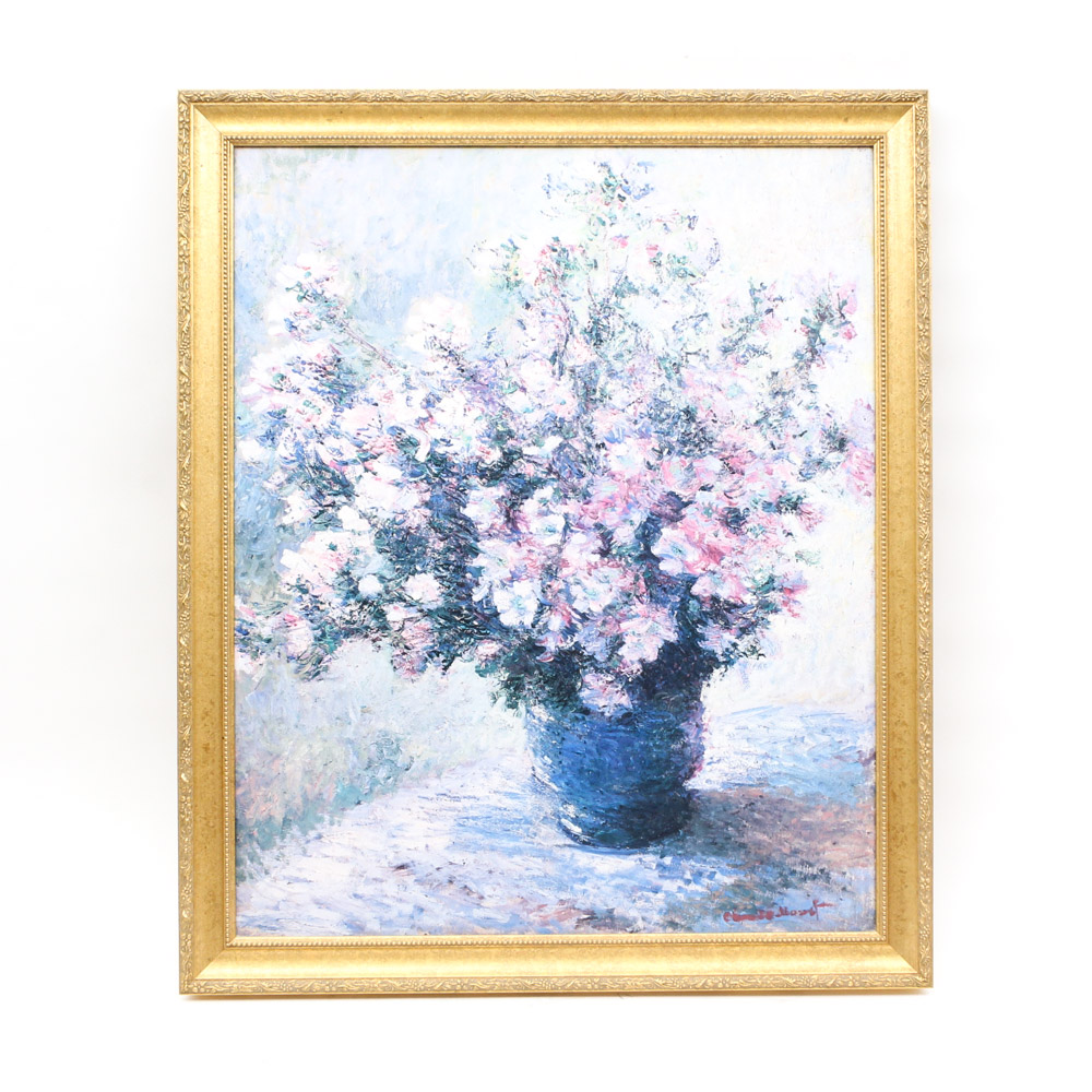 Offset Lithographs with Monet Poster