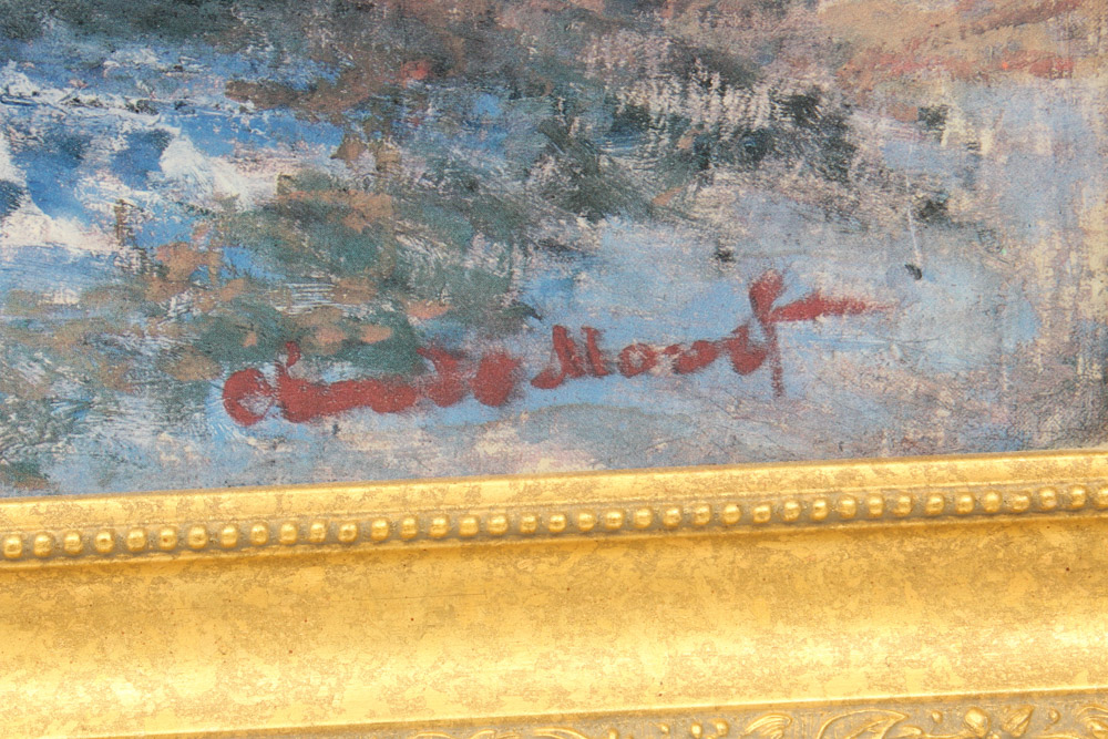 Offset Lithographs with Monet Poster