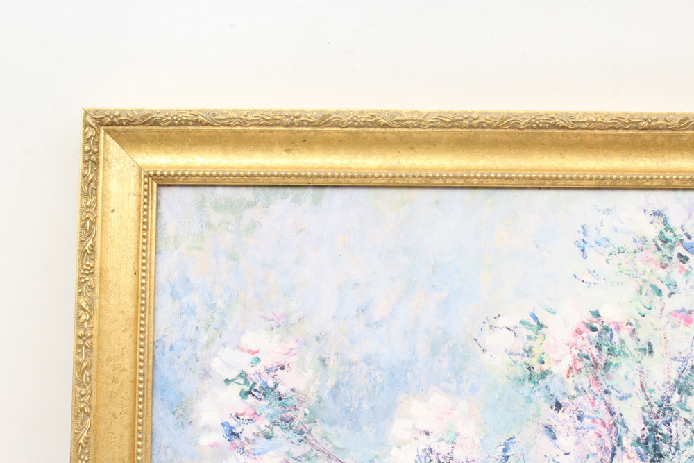 Offset Lithographs with Monet Poster