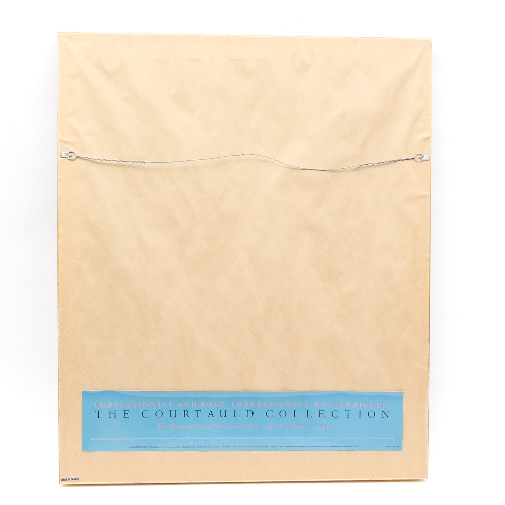 Offset Lithographs with Monet Poster