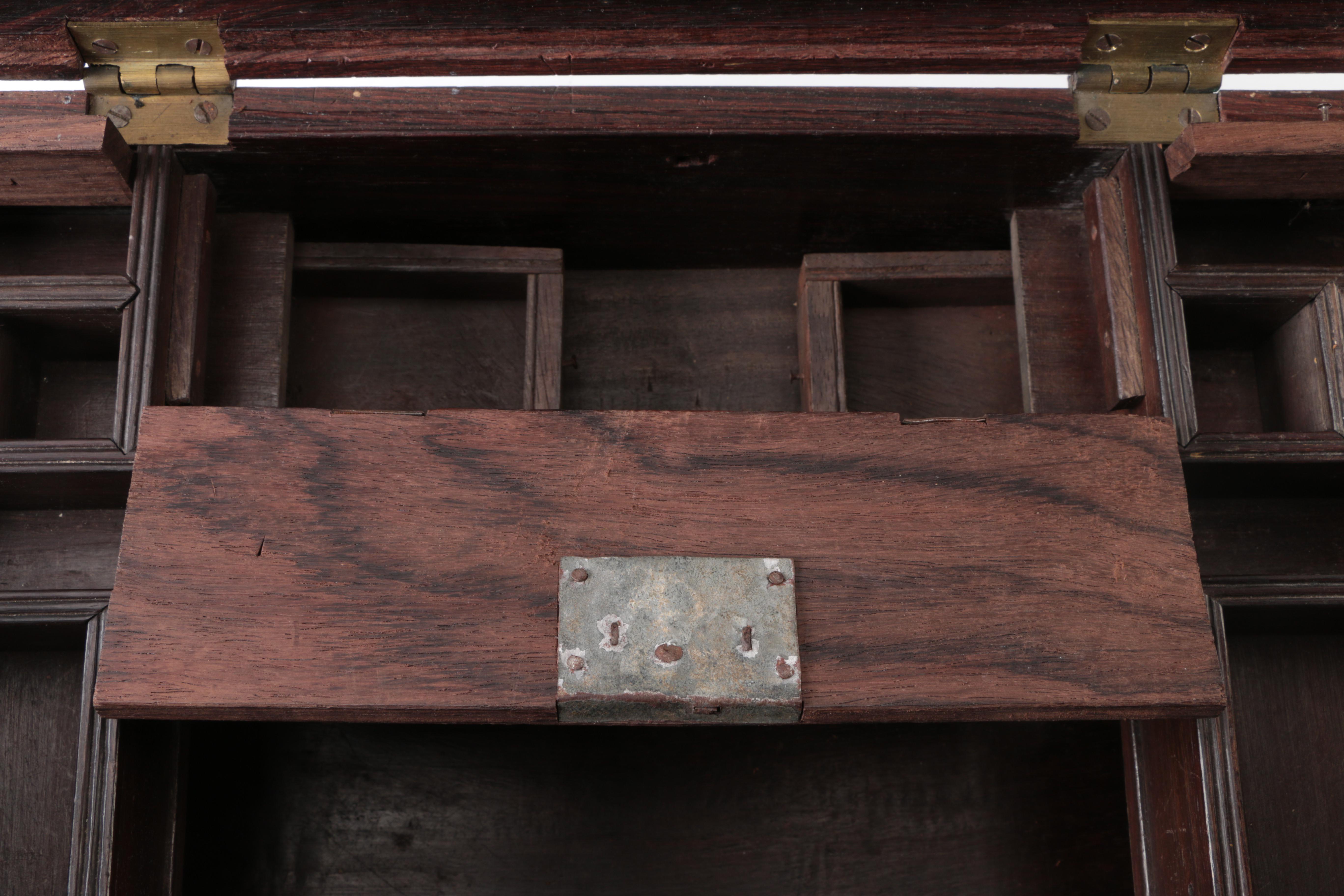 Gentleman's Office Wooden Lock Box