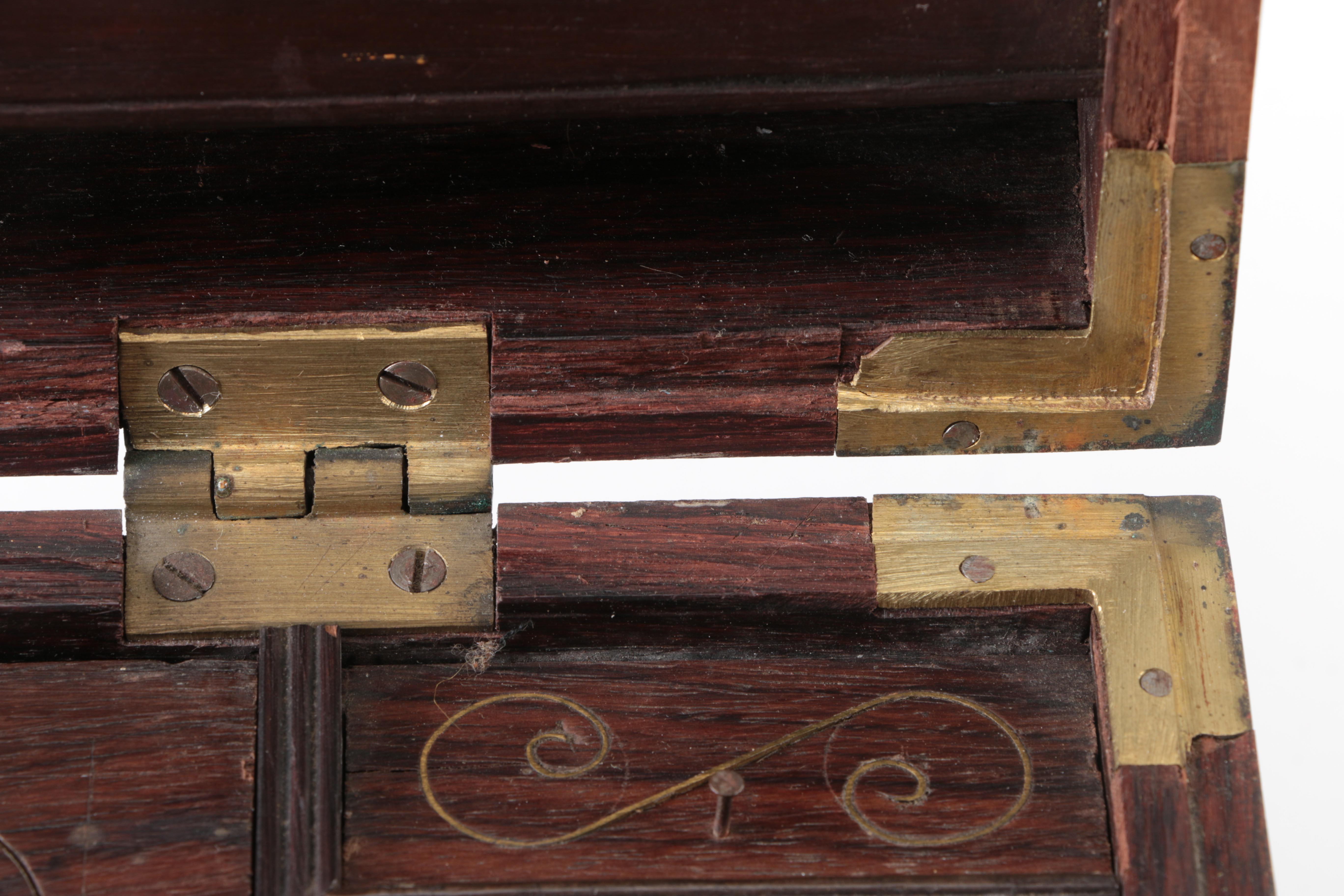 Gentleman's Office Wooden Lock Box