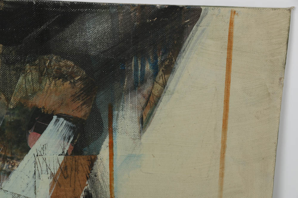 Assortment of Ronald Ashlstorm Mix Media on Board Compositions