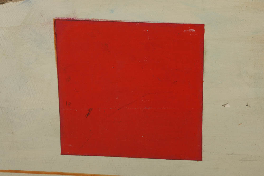 Assortment of Ronald Ashlstorm Mix Media on Board Compositions