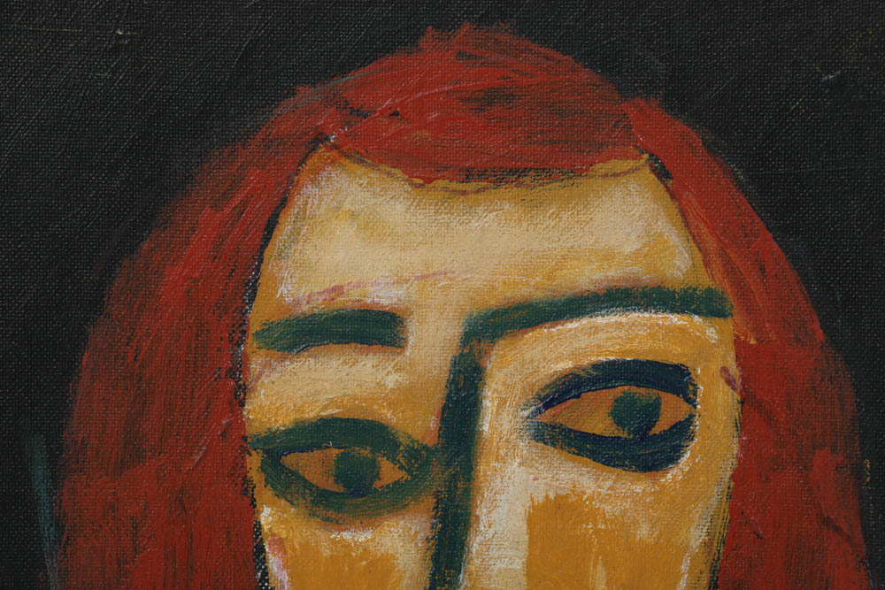 Assortment of Ronald Ashlstorm Mix Media on Board Compositions