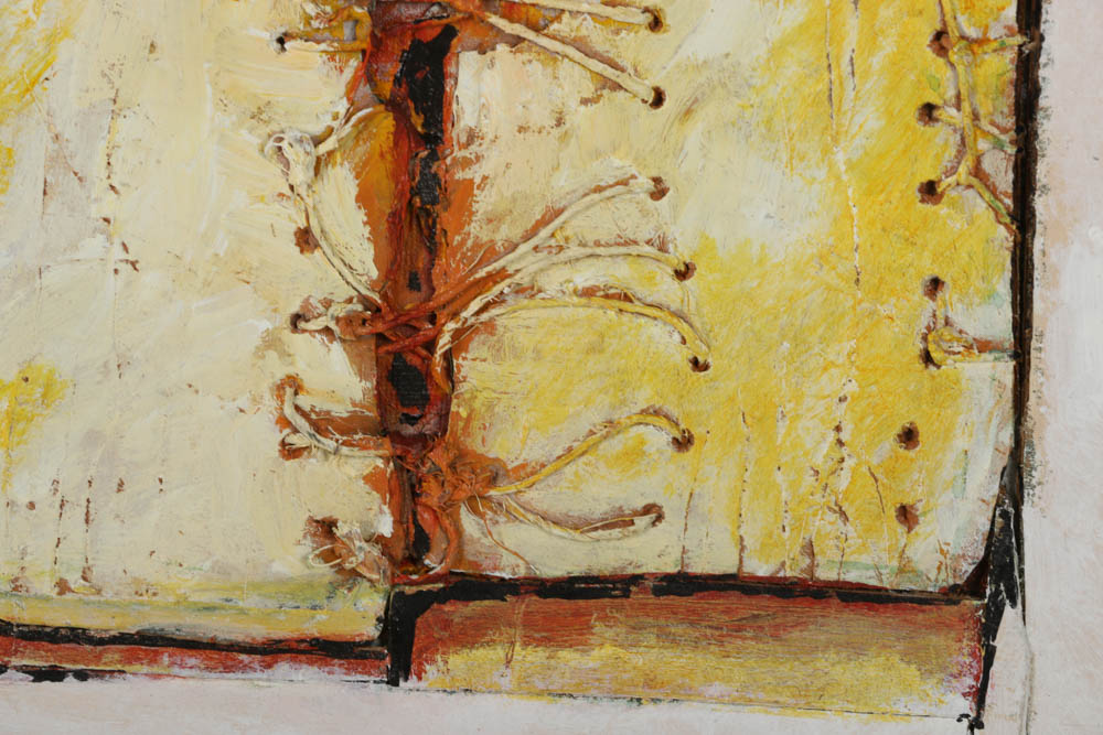 Assortment of Ronald Ashlstorm Mix Media on Board Compositions