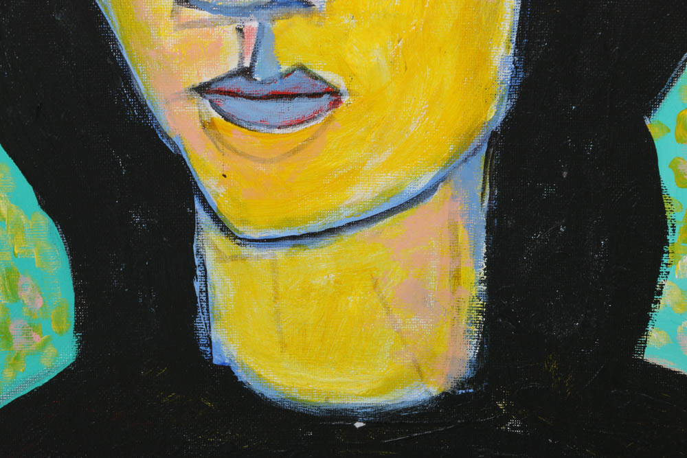 Assortment of Ronald Ashlstorm Mix Media on Board Compositions