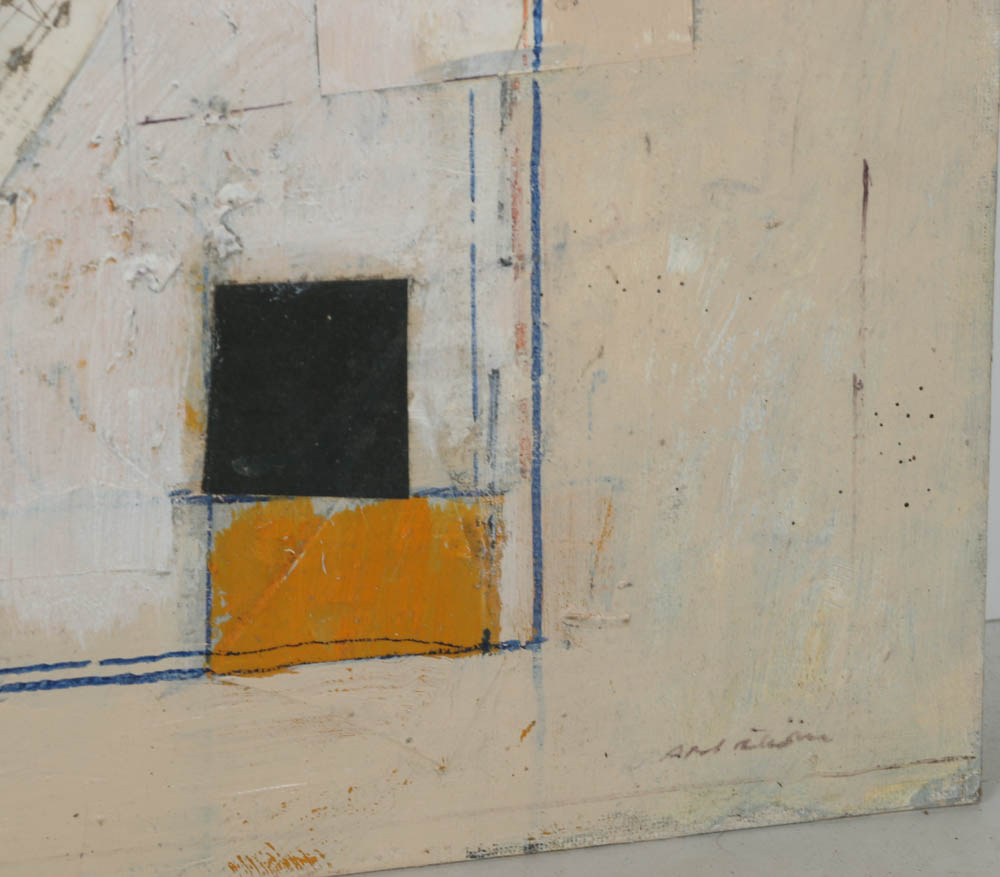 Assortment of Ronald Ashlstorm Mix Media on Board Compositions