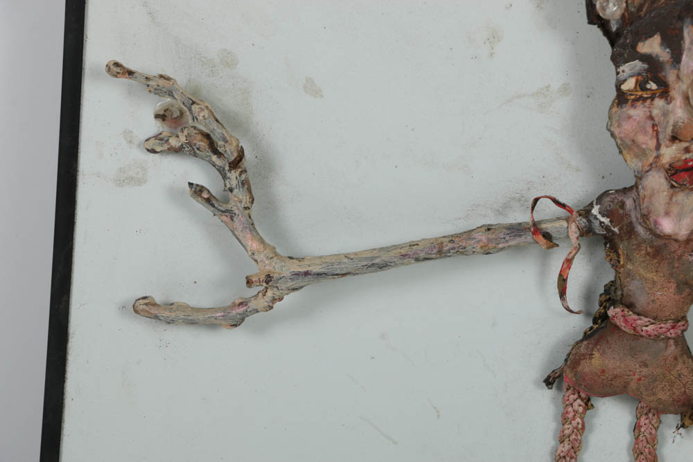 Dorothy McIntyre Mixed Media Sculpture of a Female Figure