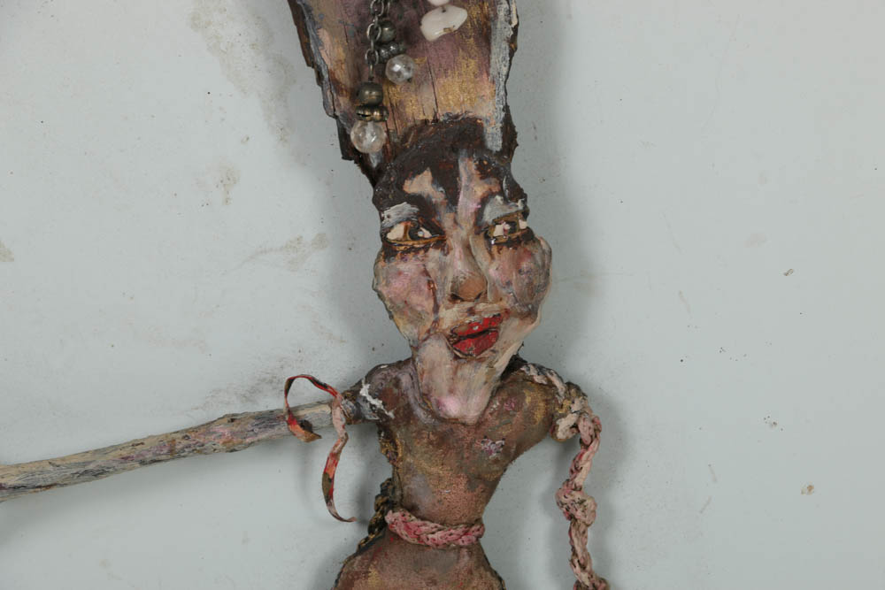 Dorothy McIntyre Mixed Media Sculpture of a Female Figure