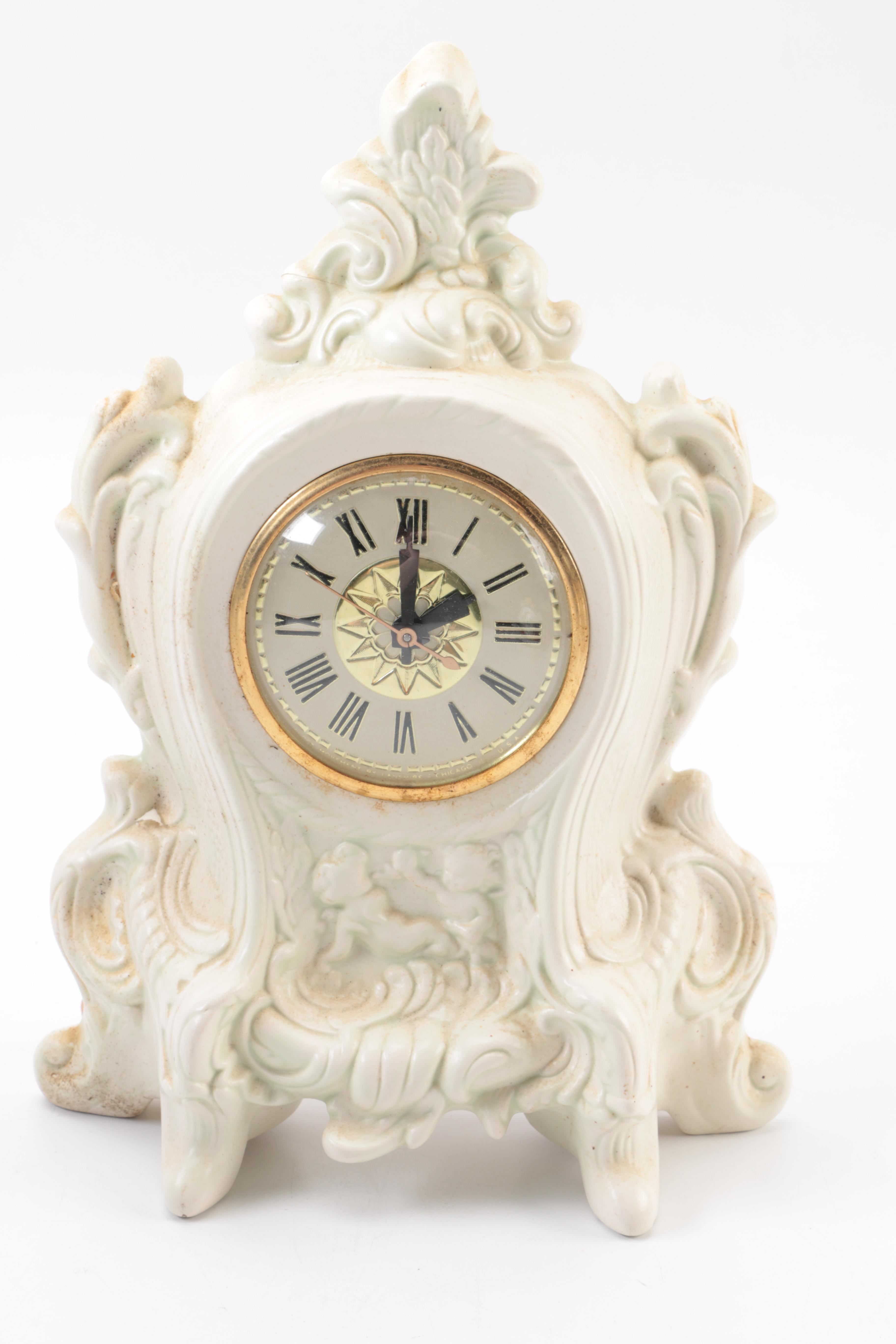 Collection of Decorative Table Top Clocks