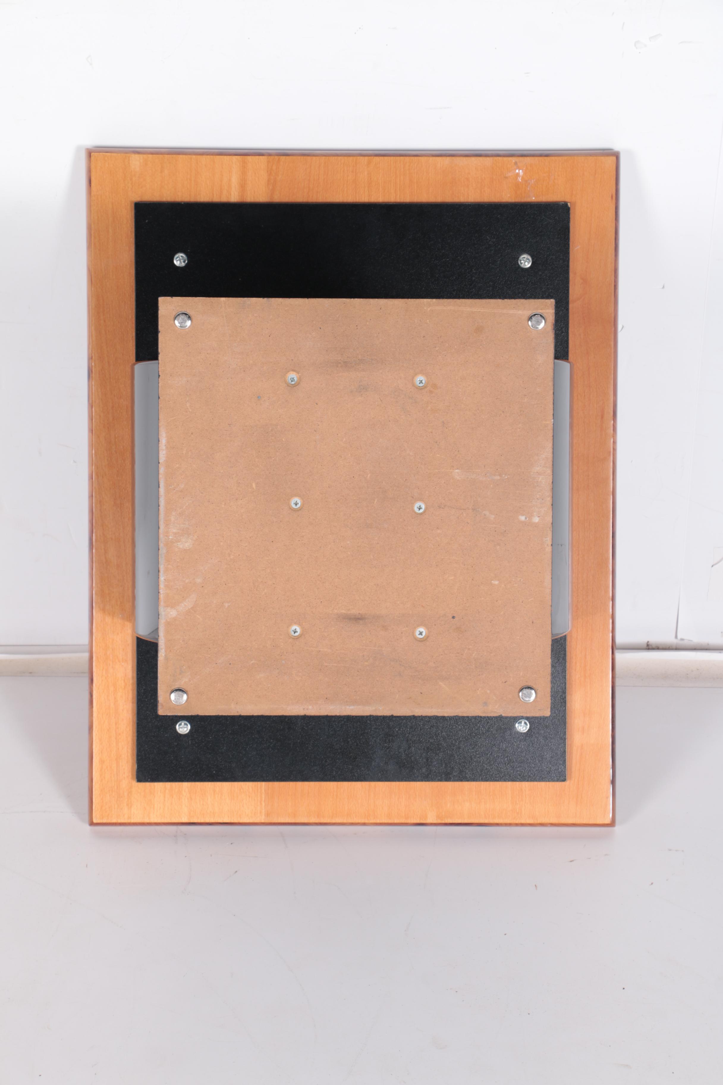 Modernist Style Side Tables With Carpathian Elm Burl Tops