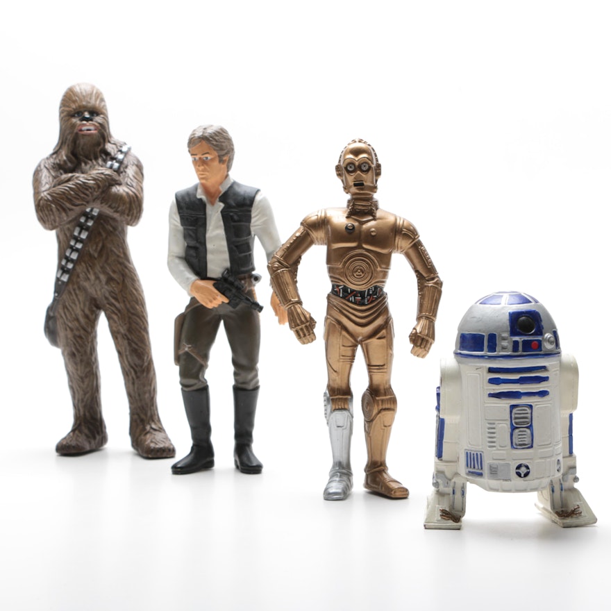 Circa 1993 "Star Wars" Statue Figures