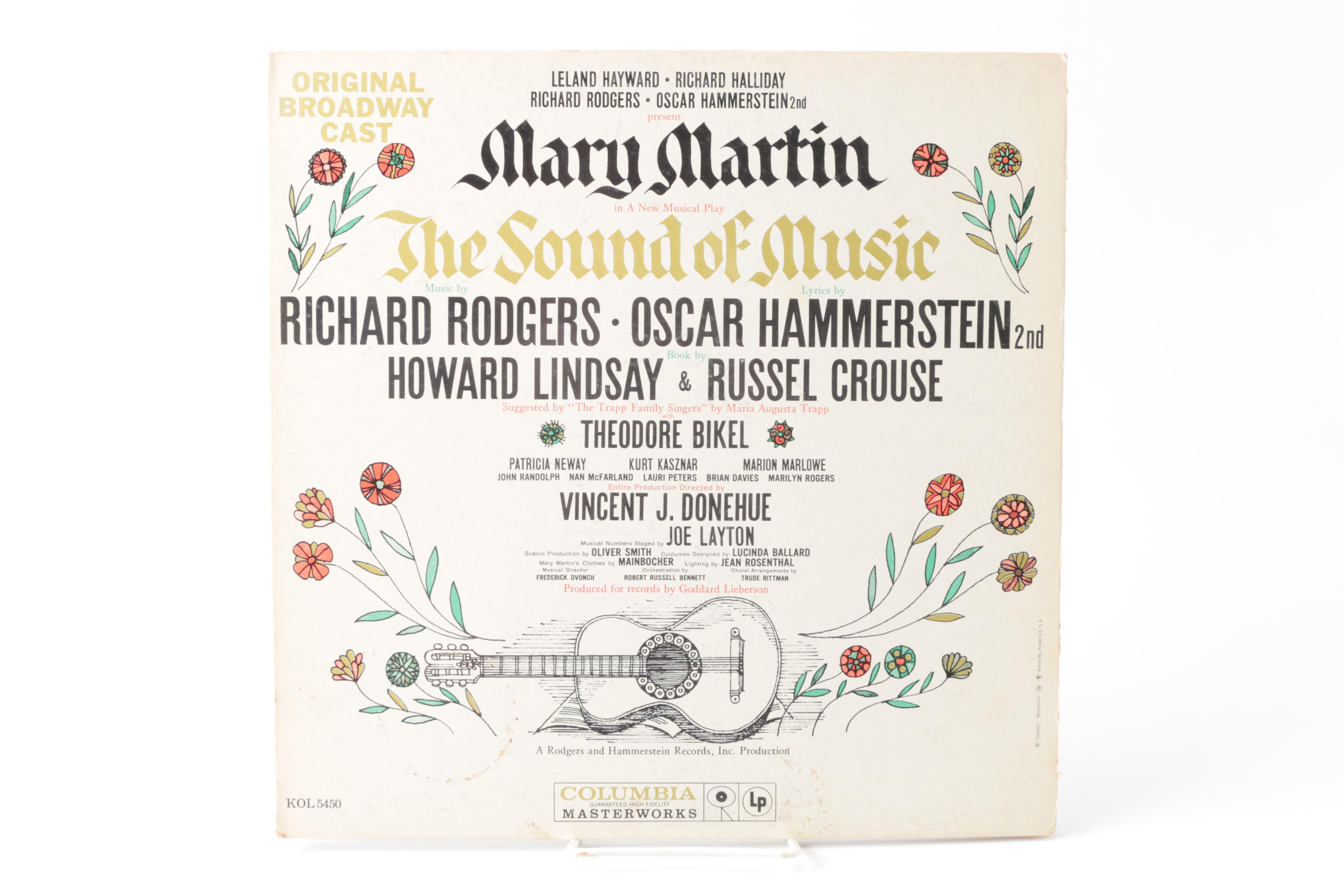 "Mary Poppins" and "Sound of Music" LPs