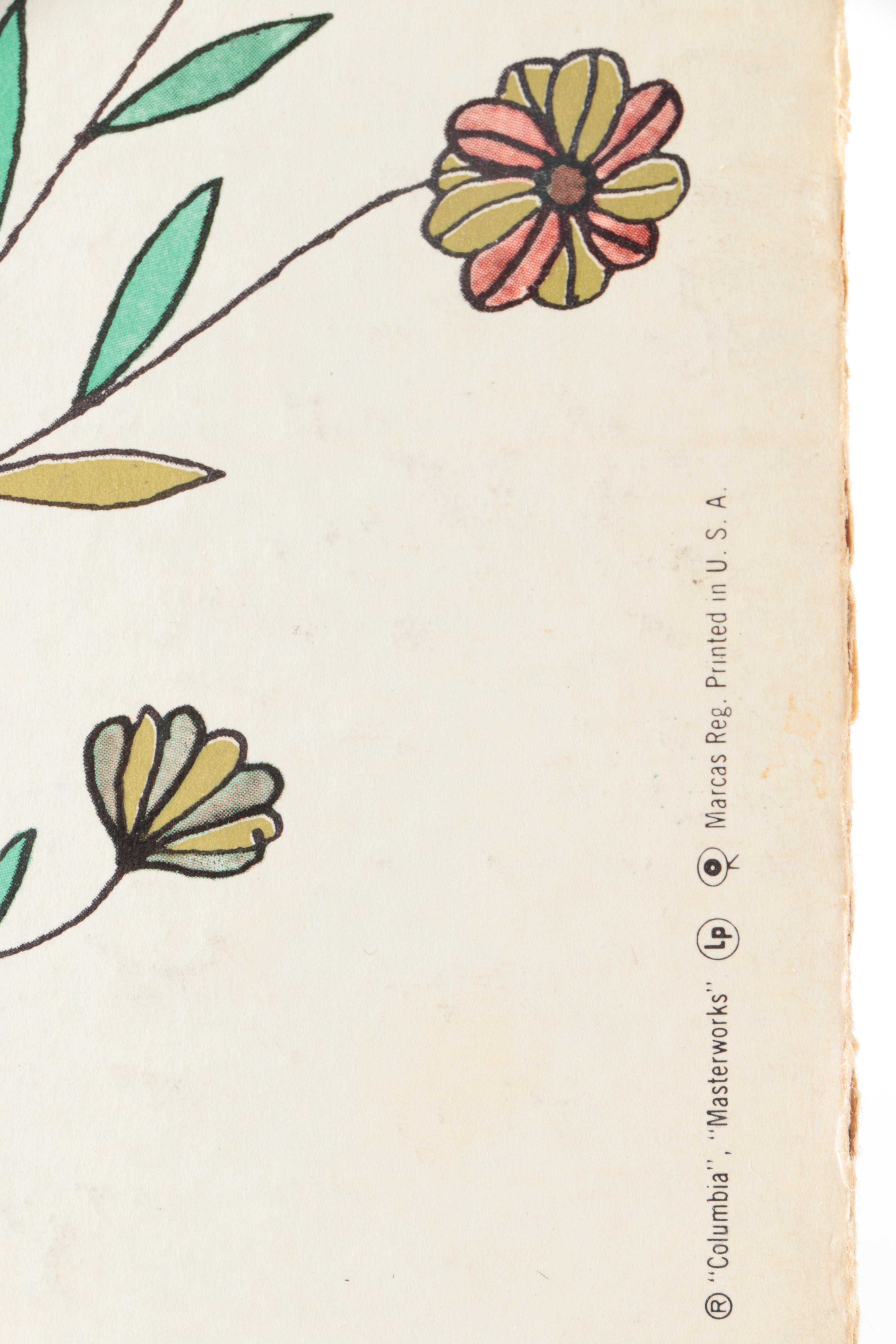 "Mary Poppins" and "Sound of Music" LPs