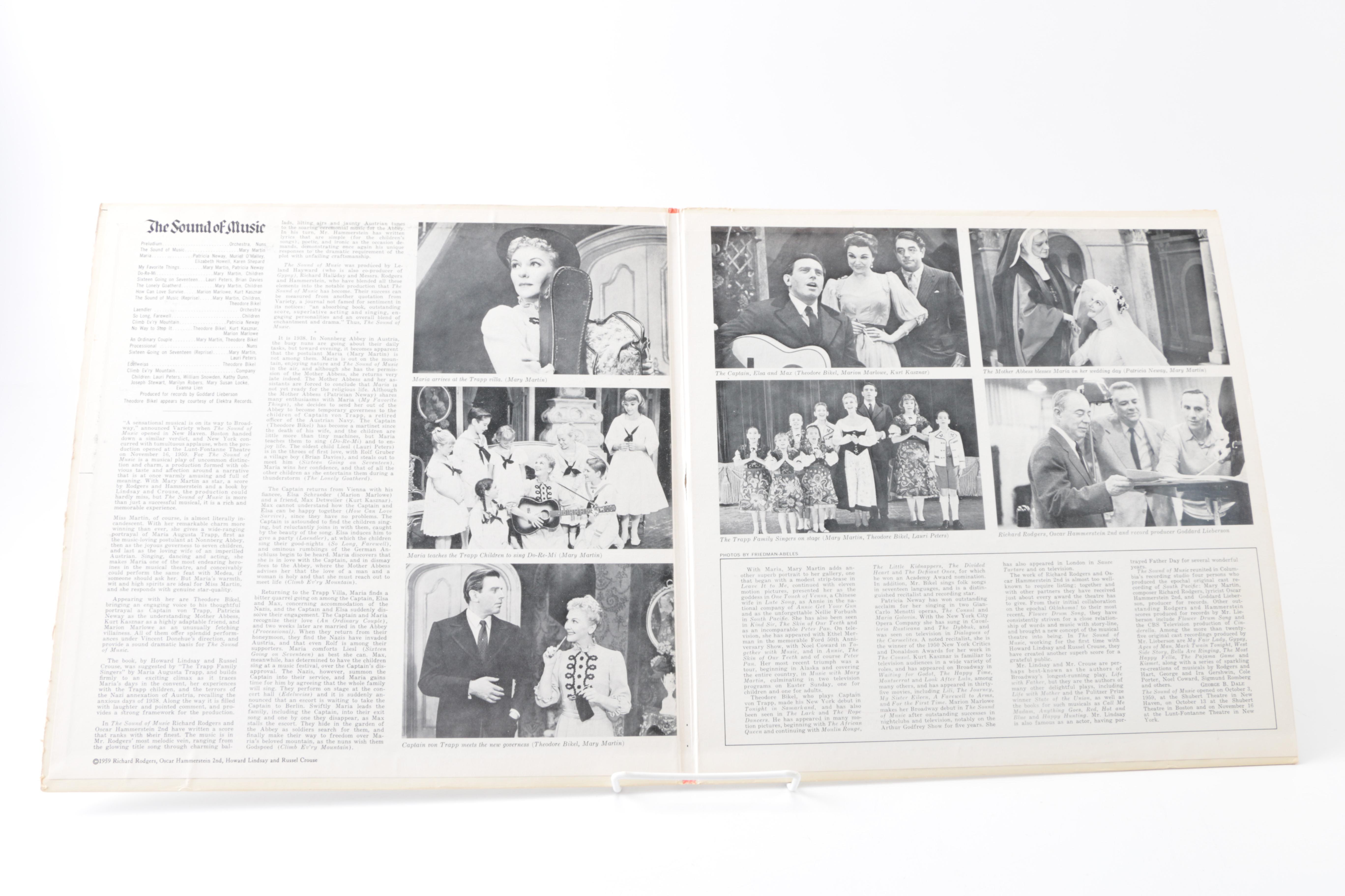 "Mary Poppins" and "Sound of Music" LPs