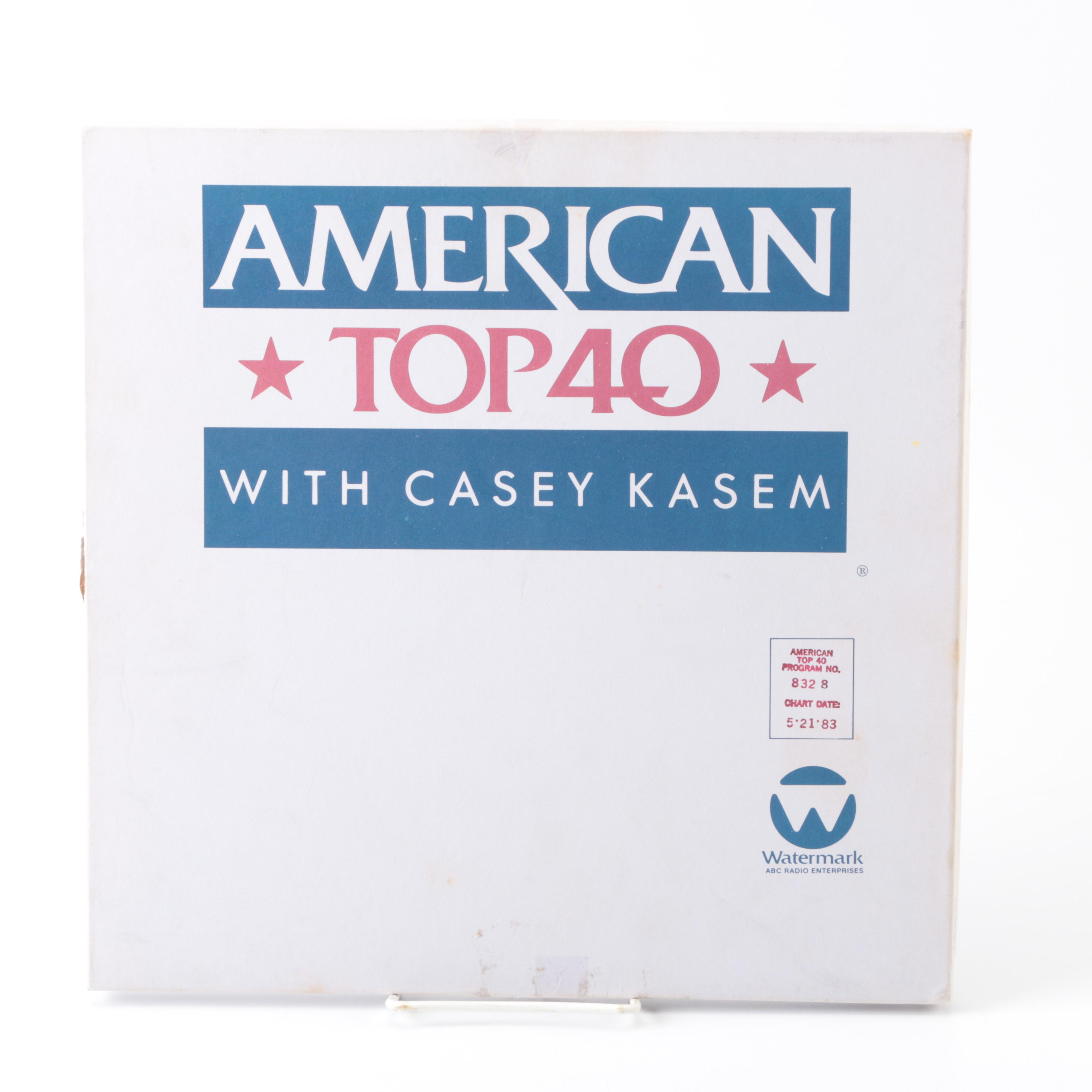 "American Top 40 with Casey Kasem" LP Box Set