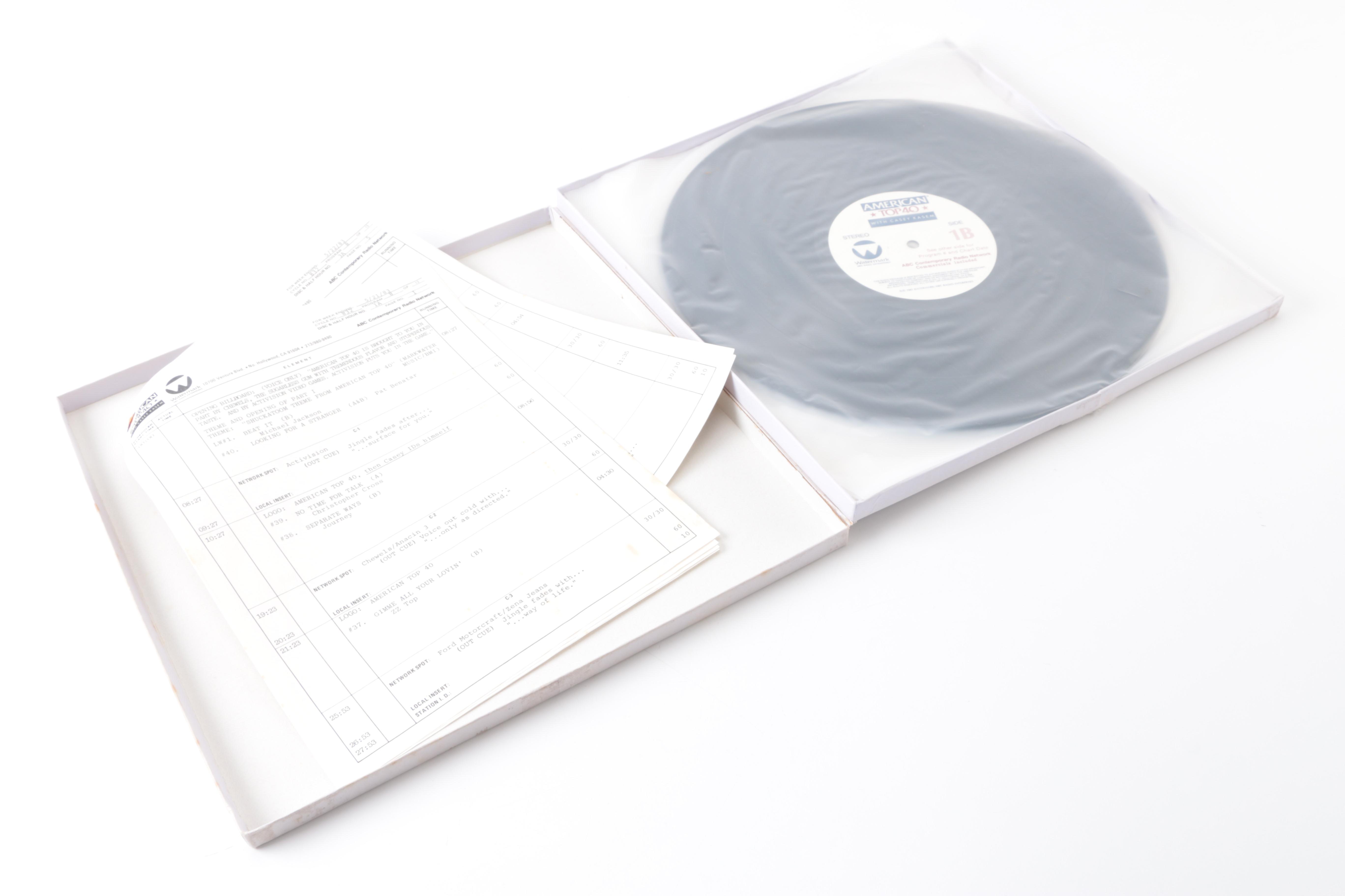 "American Top 40 with Casey Kasem" LP Box Set