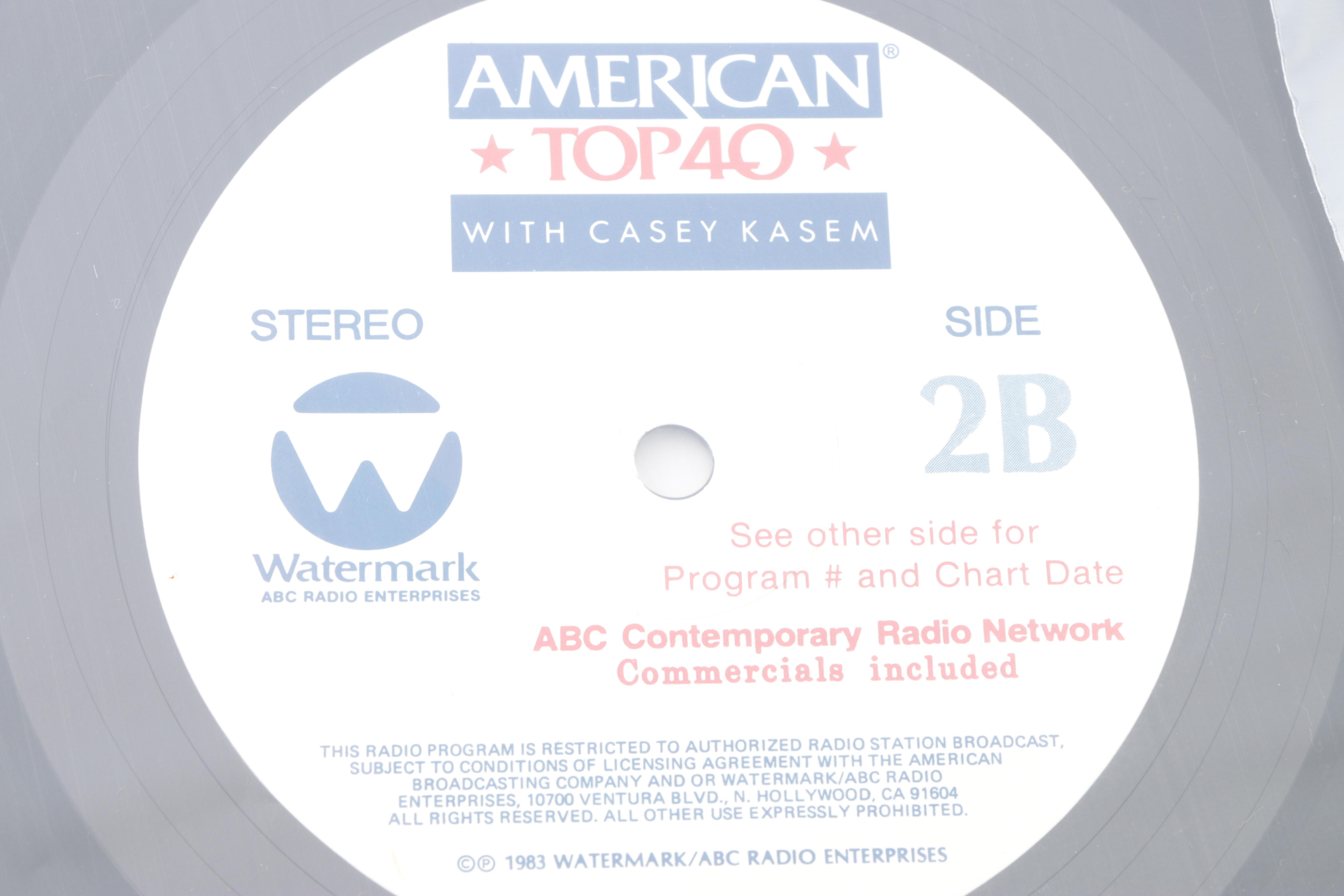 "American Top 40 with Casey Kasem" LP Box Set