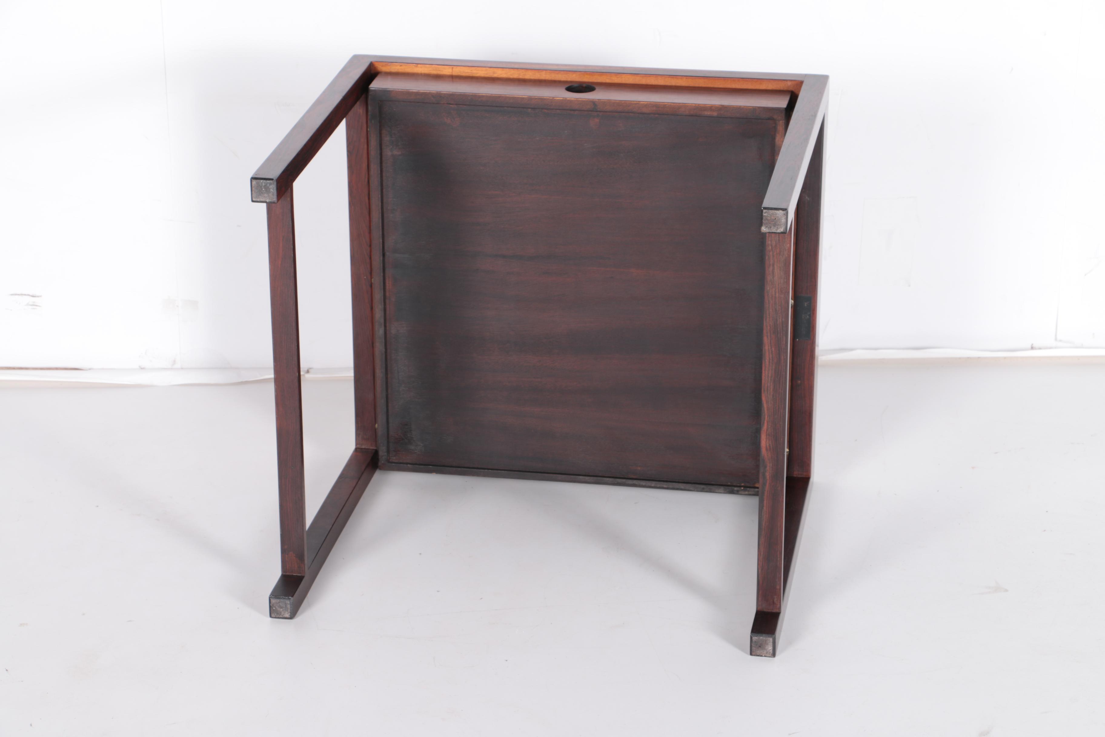 Mid Century Modern Side Table by Brode Blindheim