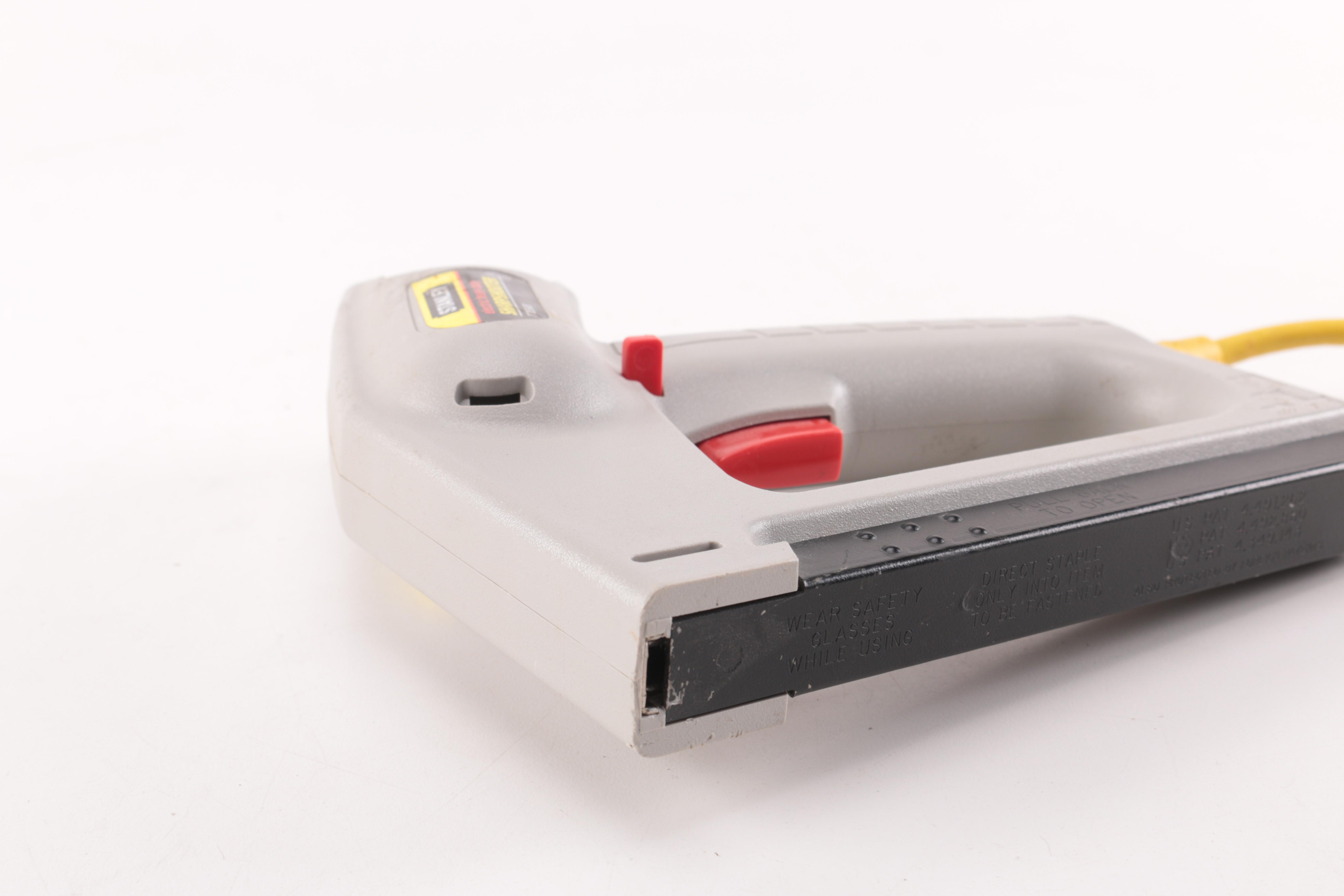 Power Glide Sander and Stanley Heavy Duty Stapler