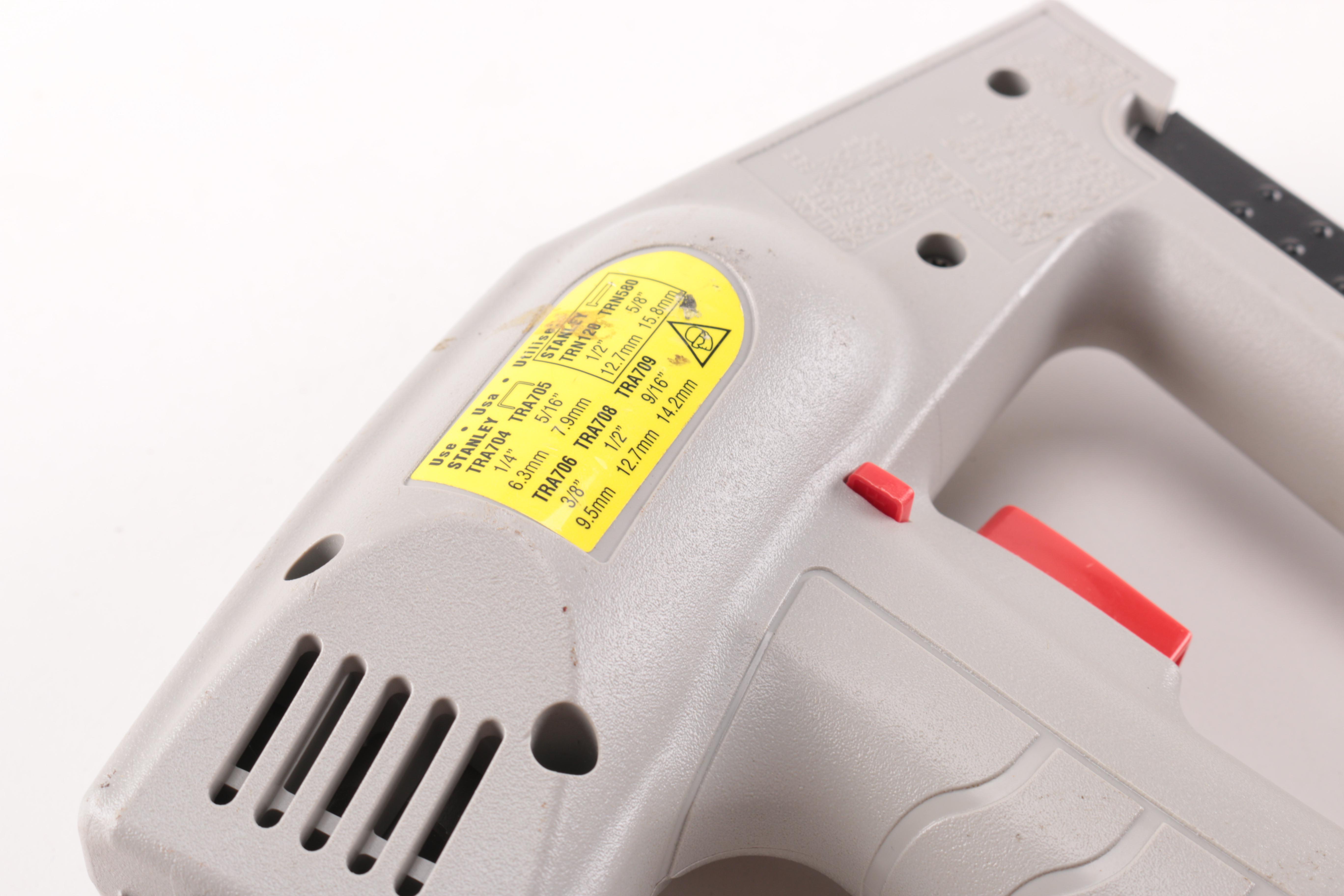 Power Glide Sander and Stanley Heavy Duty Stapler