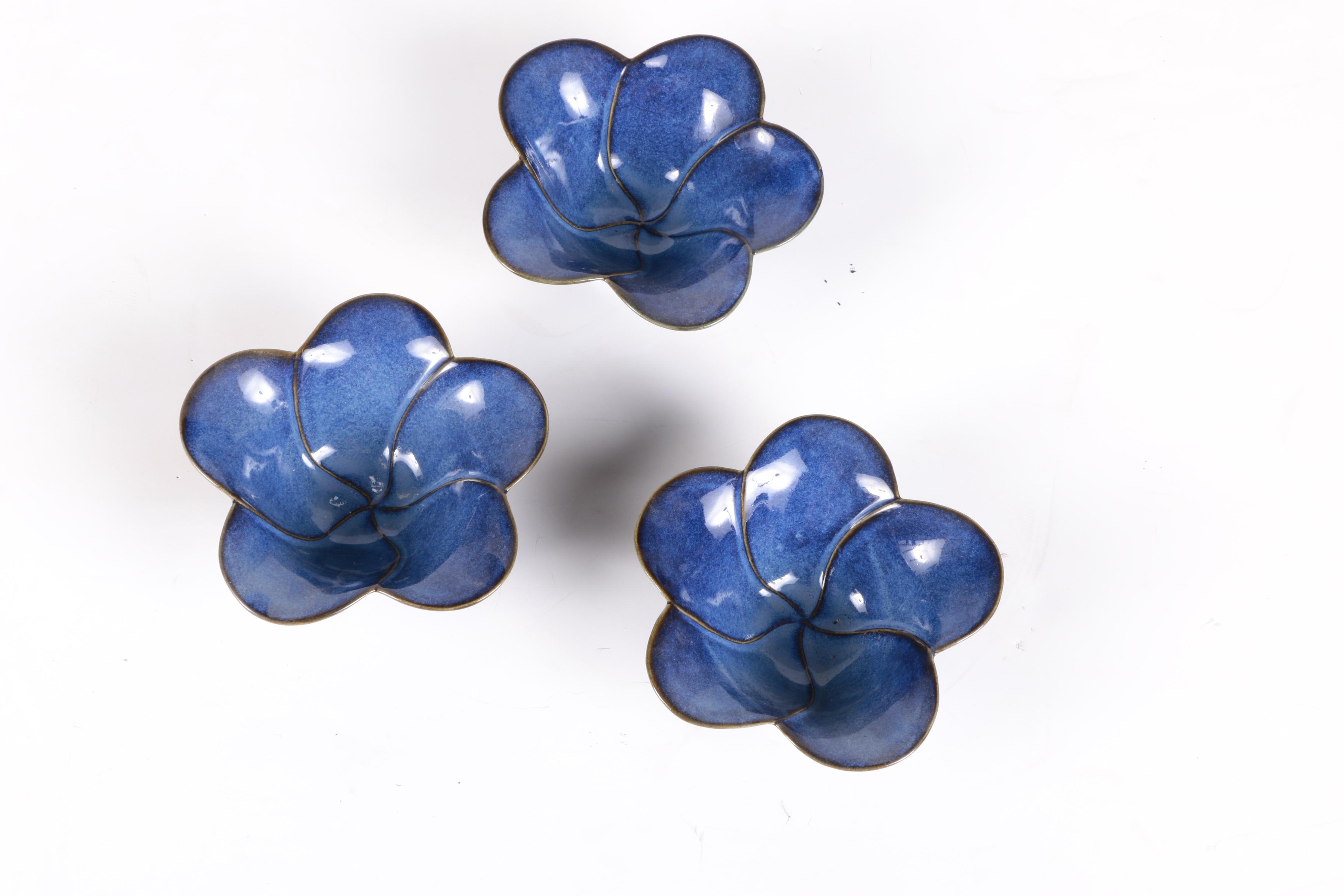 Modern Blue Ceramic Dinnerware