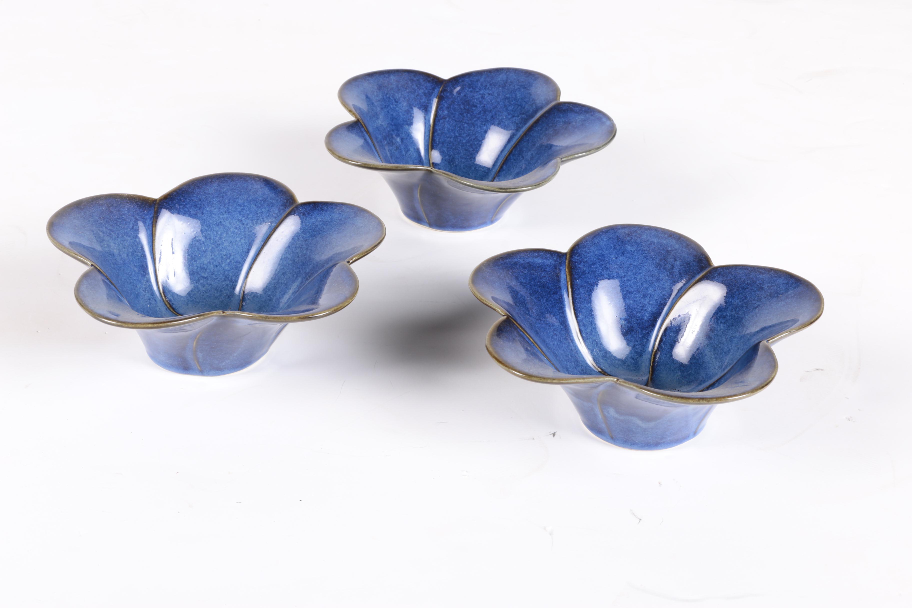 Modern Blue Ceramic Dinnerware