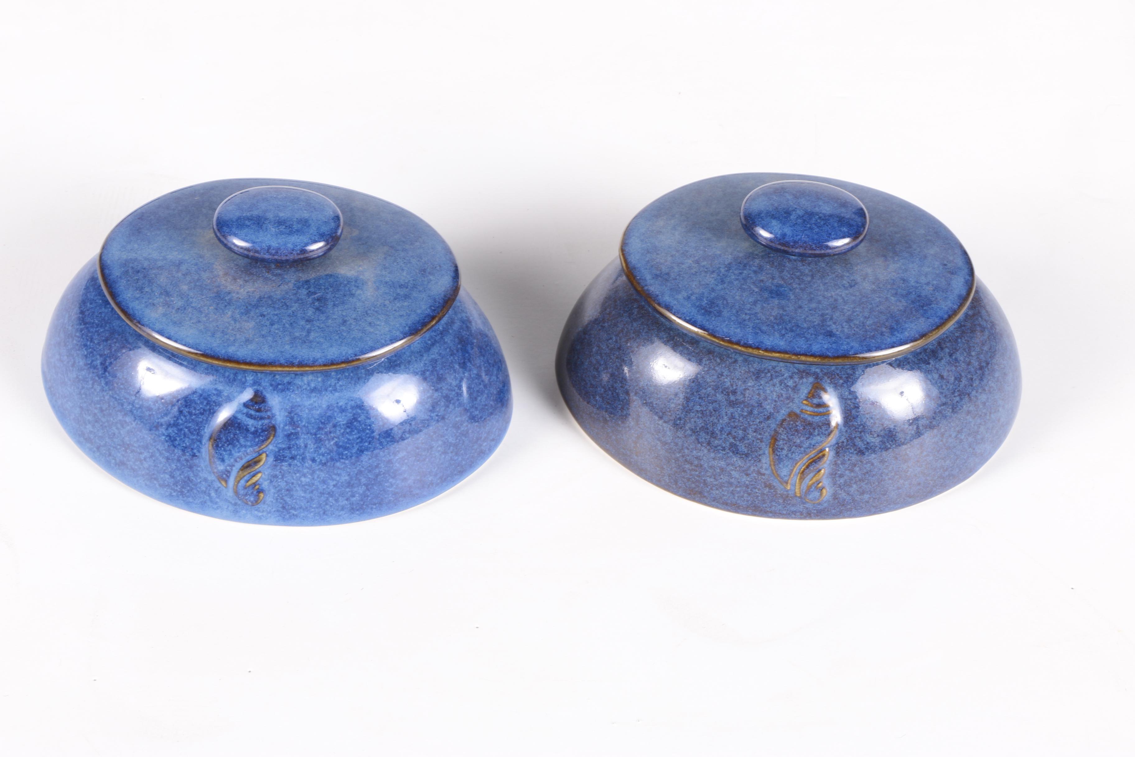 Modern Blue Ceramic Dinnerware