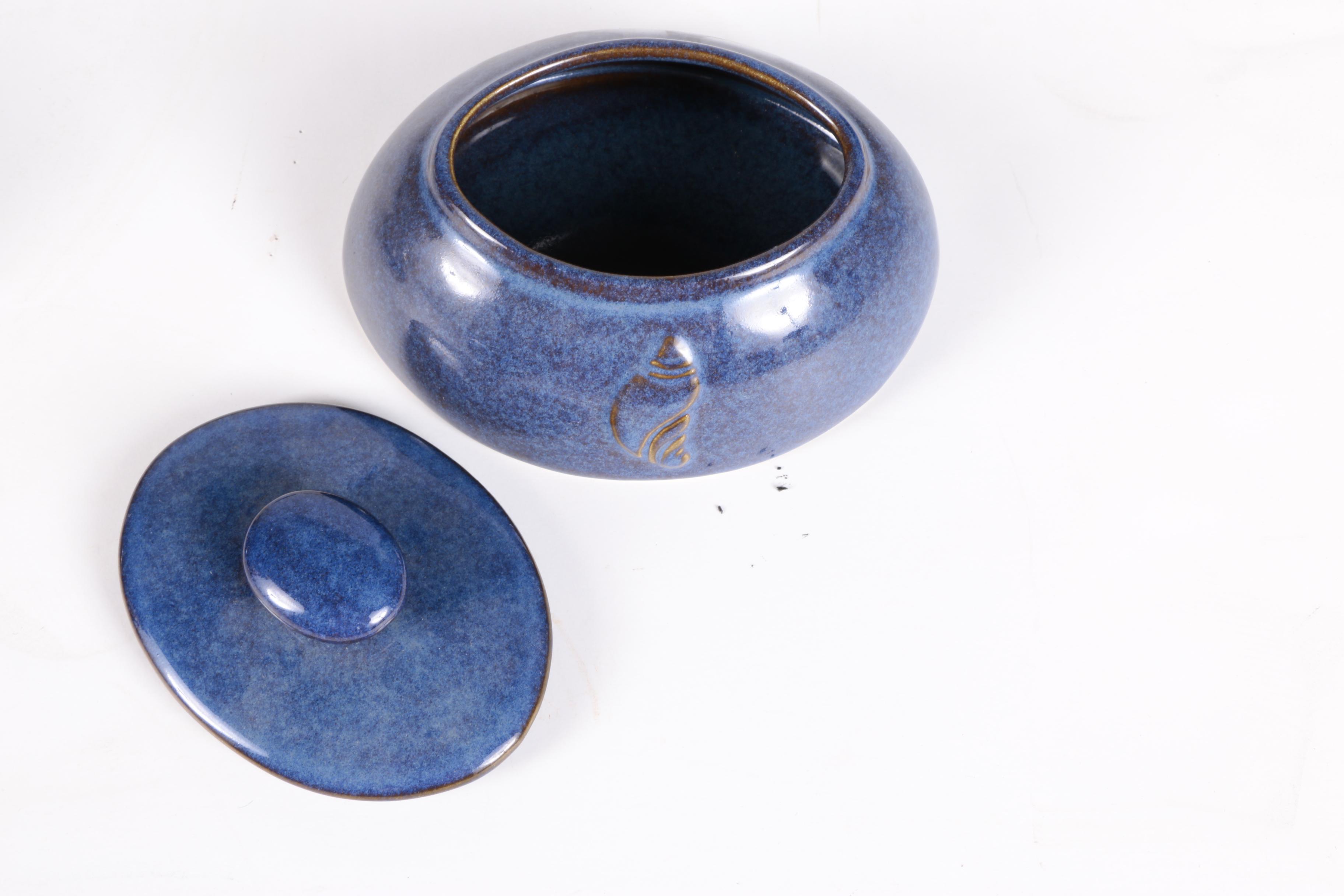 Modern Blue Ceramic Dinnerware