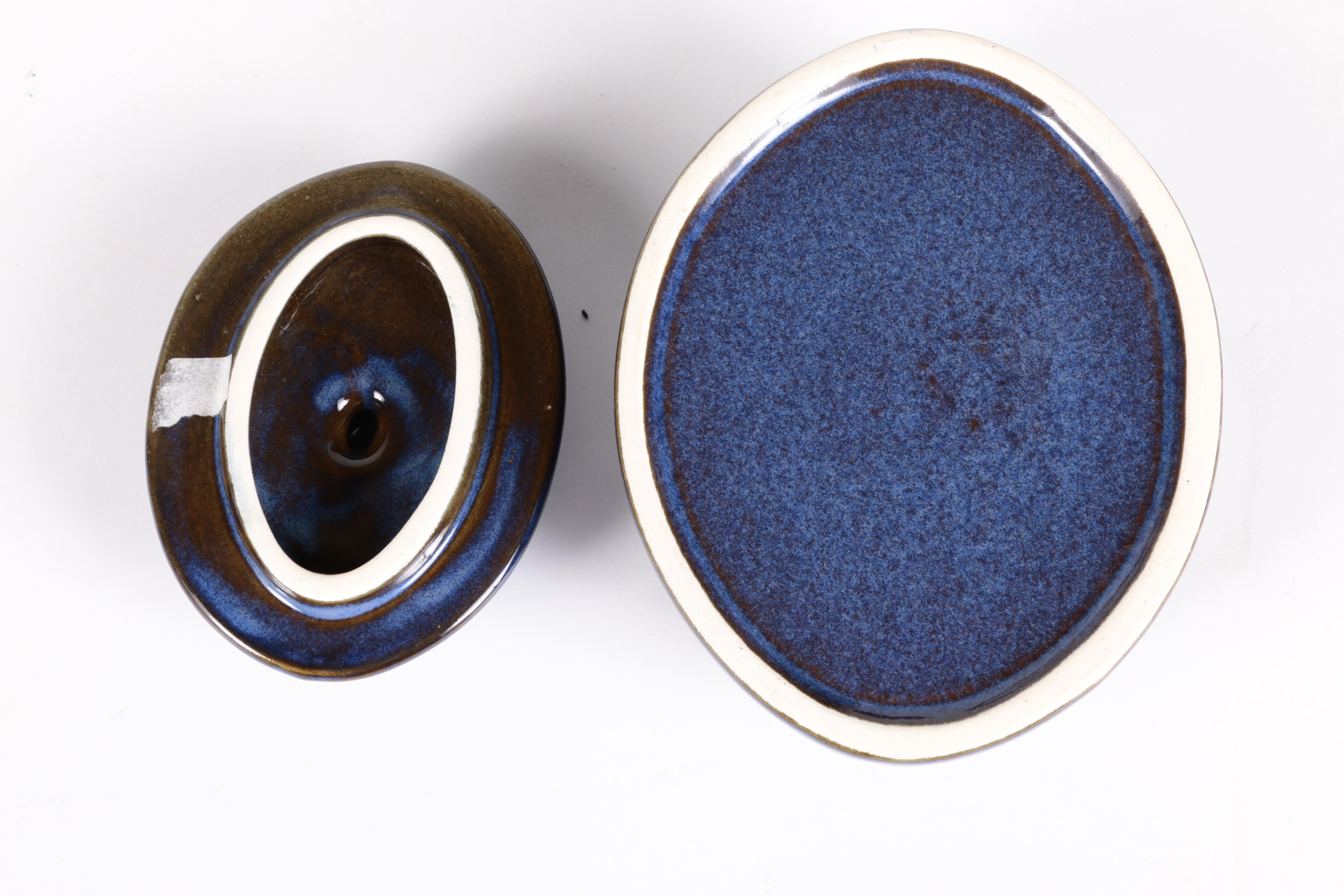 Modern Blue Ceramic Dinnerware
