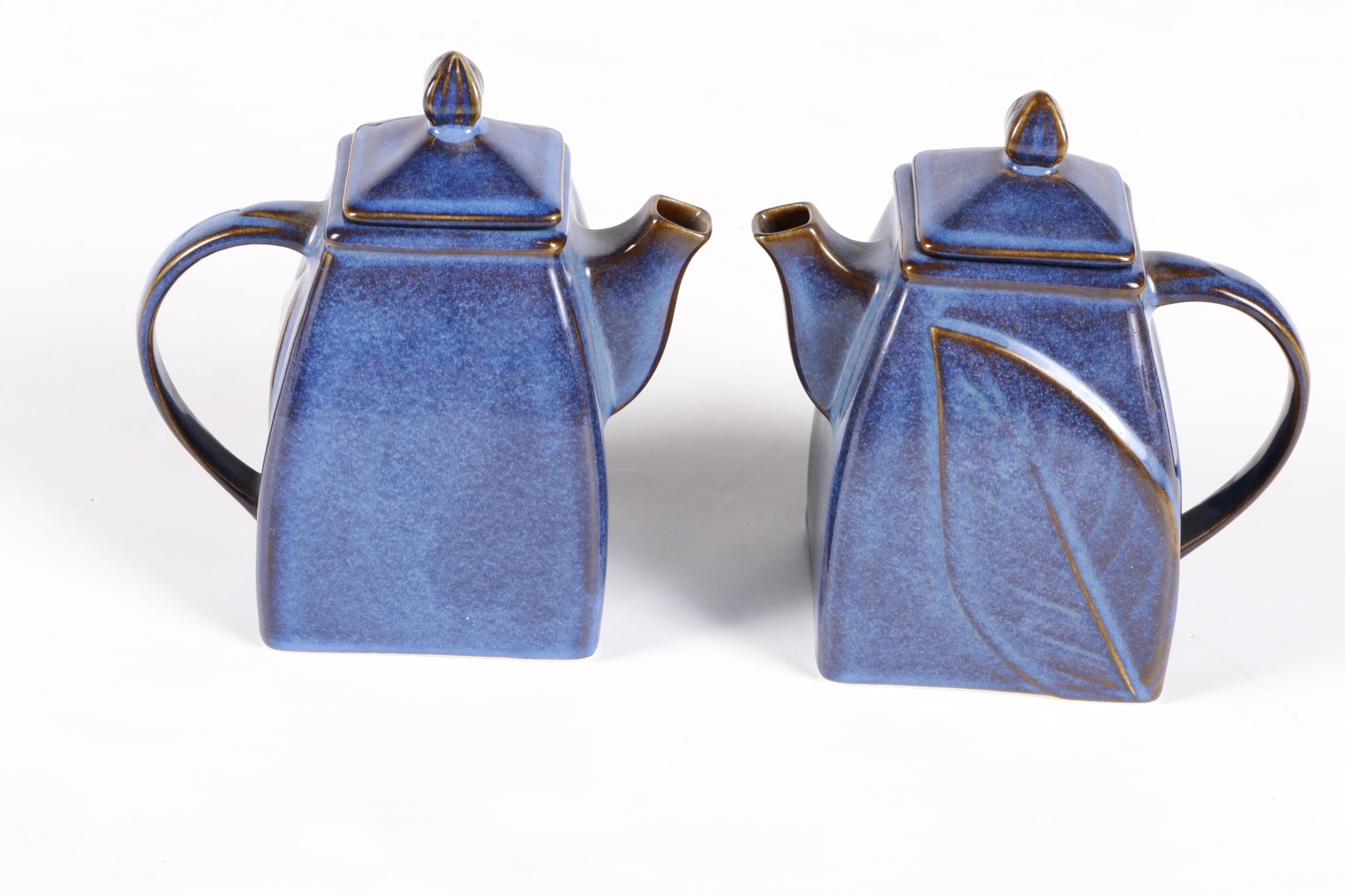 Modern Blue Ceramic Dinnerware